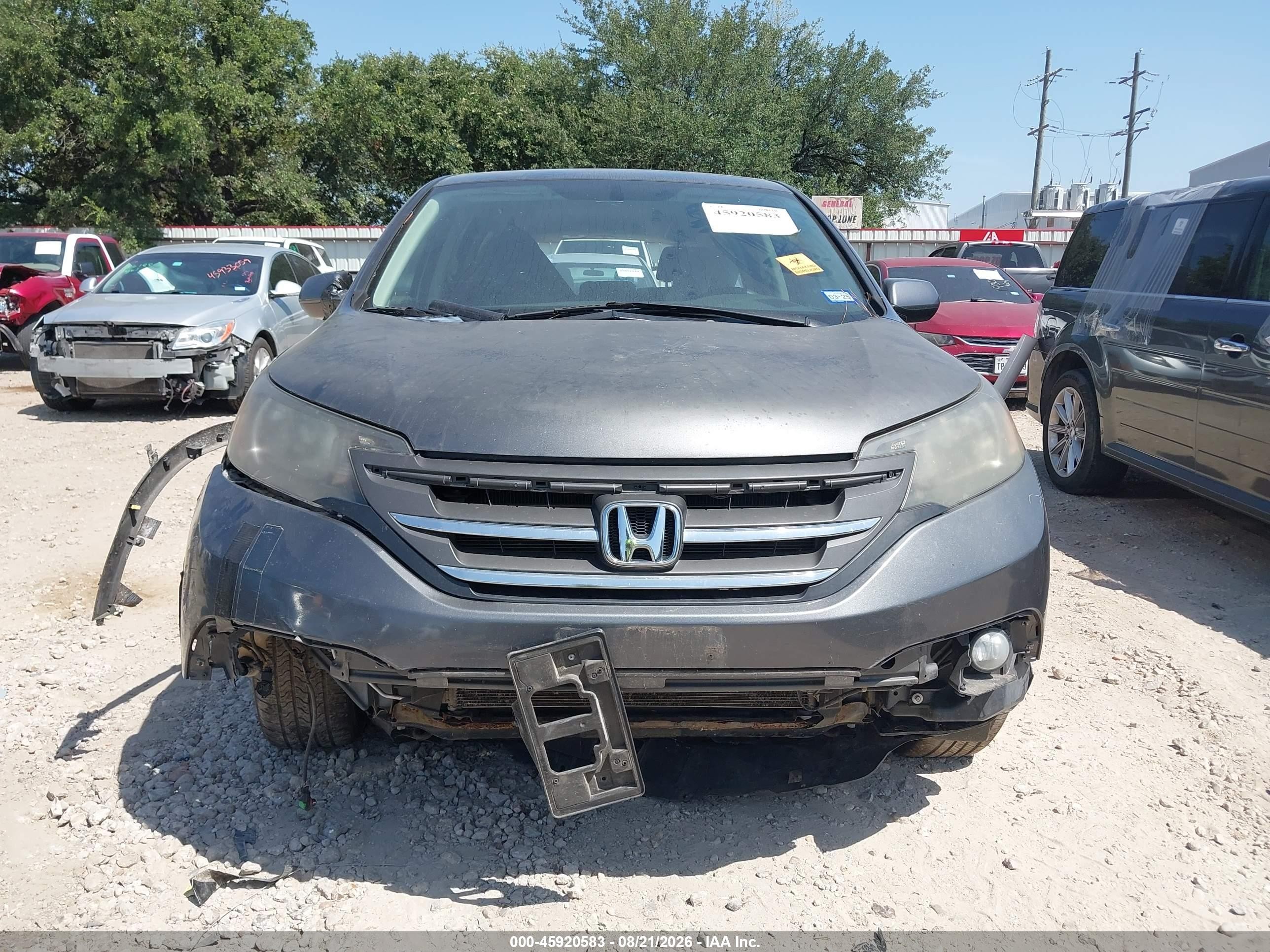 2012 Honda Cr-v Ex Gray vin: 3CZRM3H53CG702093