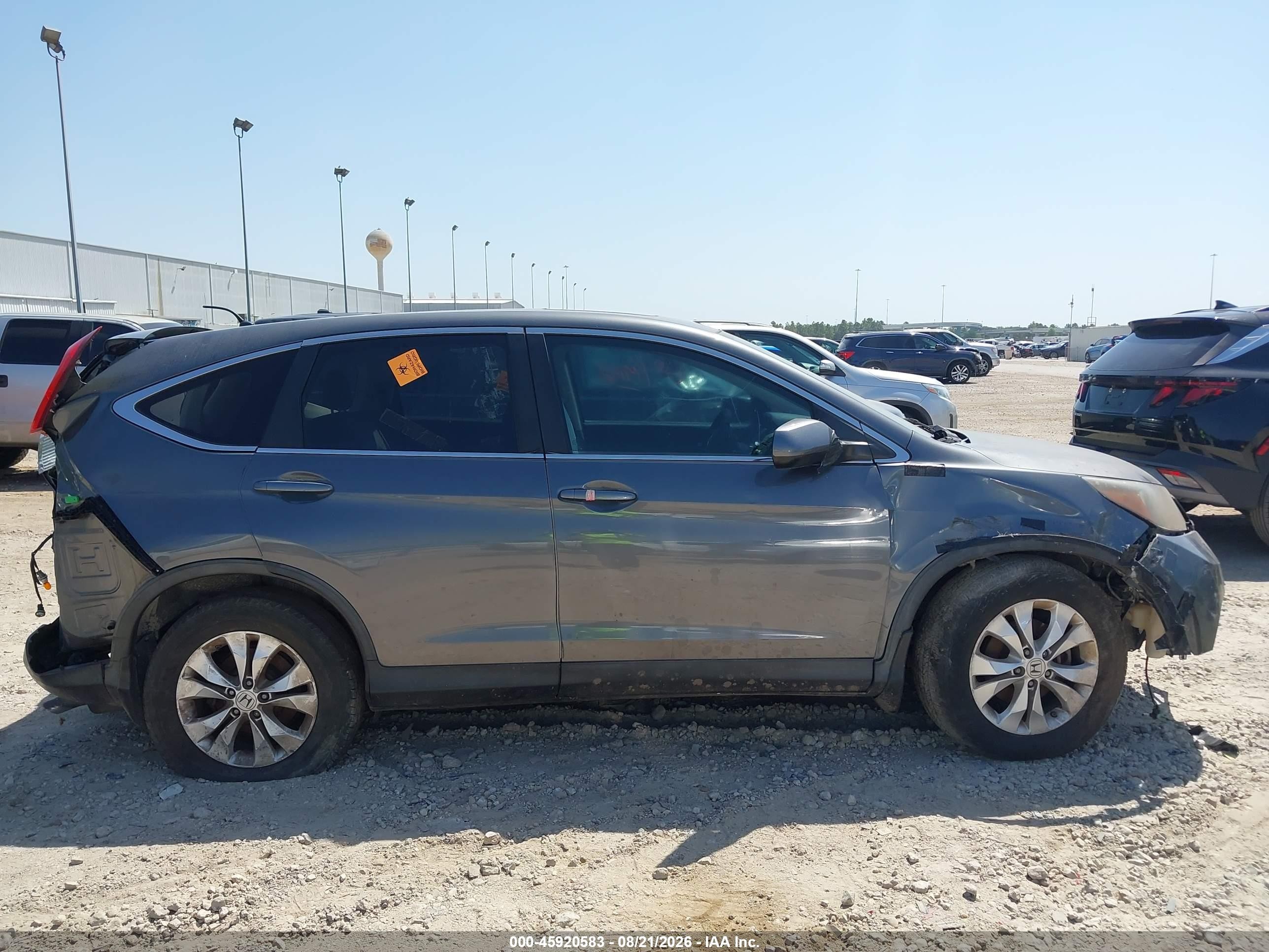 2012 Honda Cr-v Ex Gray vin: 3CZRM3H53CG702093