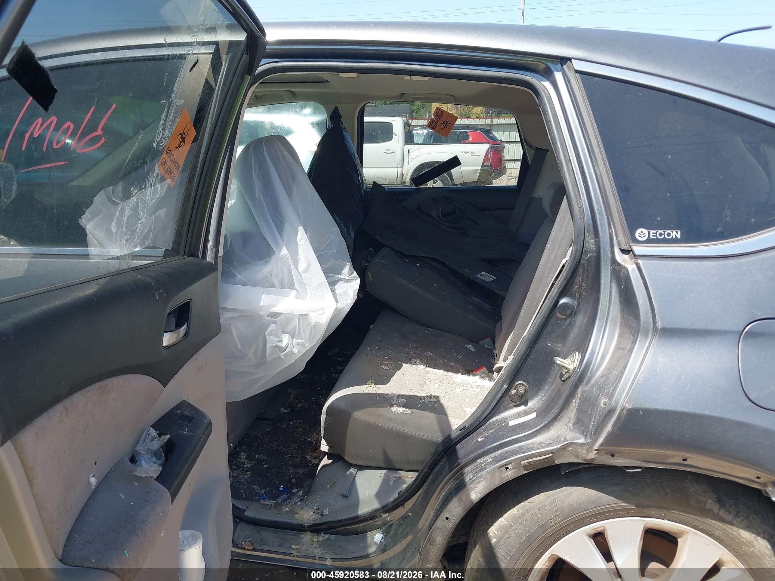 2012 Honda Cr-v Ex Gray vin: 3CZRM3H53CG702093