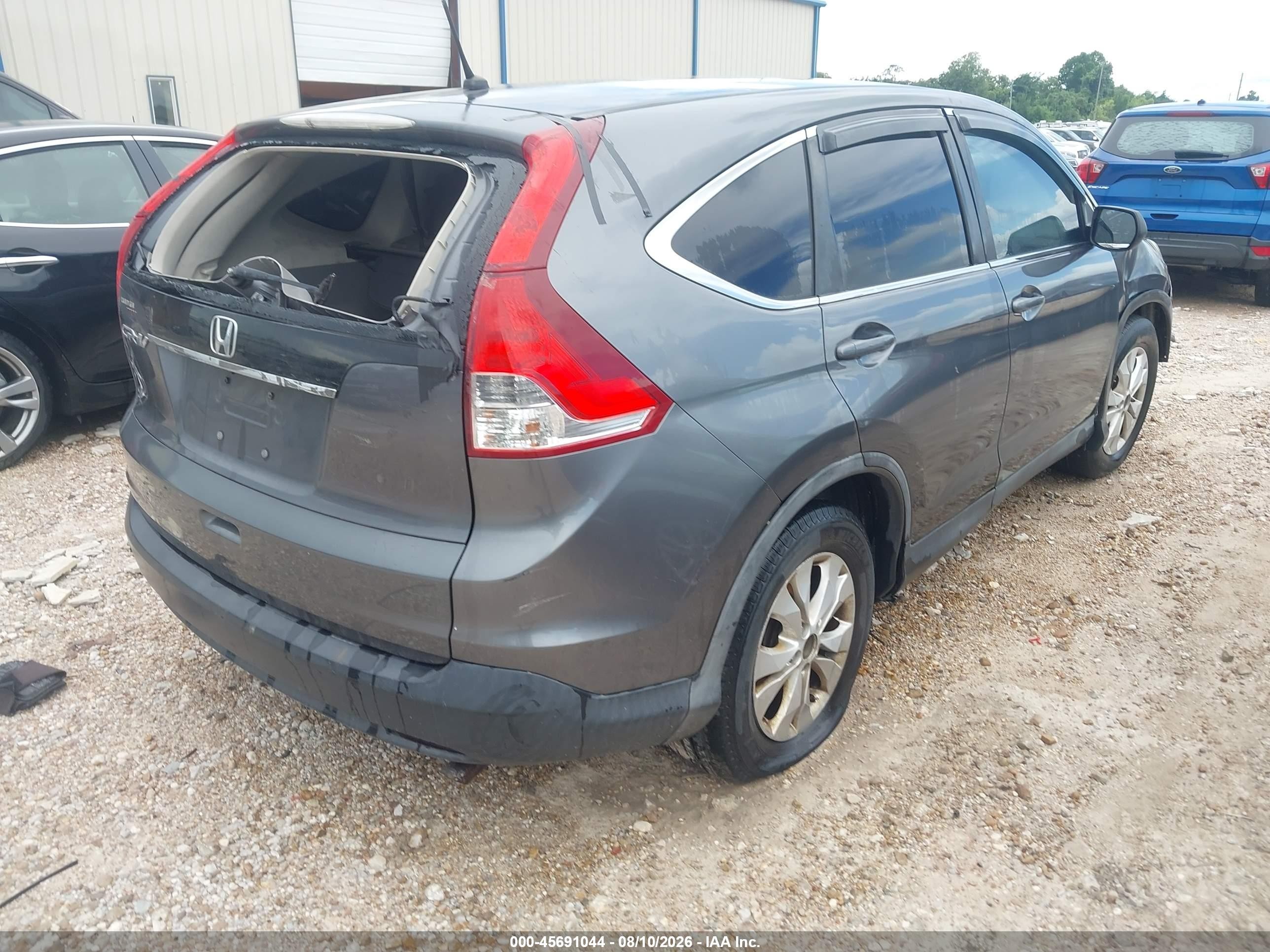 2012 Honda Cr-v Ex Gray vin: 3CZRM3H53CG702272