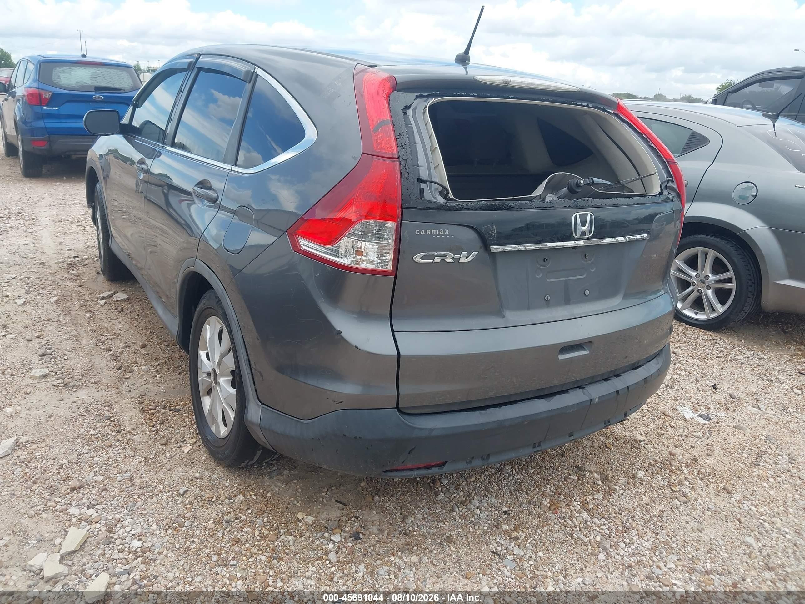 2012 Honda Cr-v Ex Gray vin: 3CZRM3H53CG702272