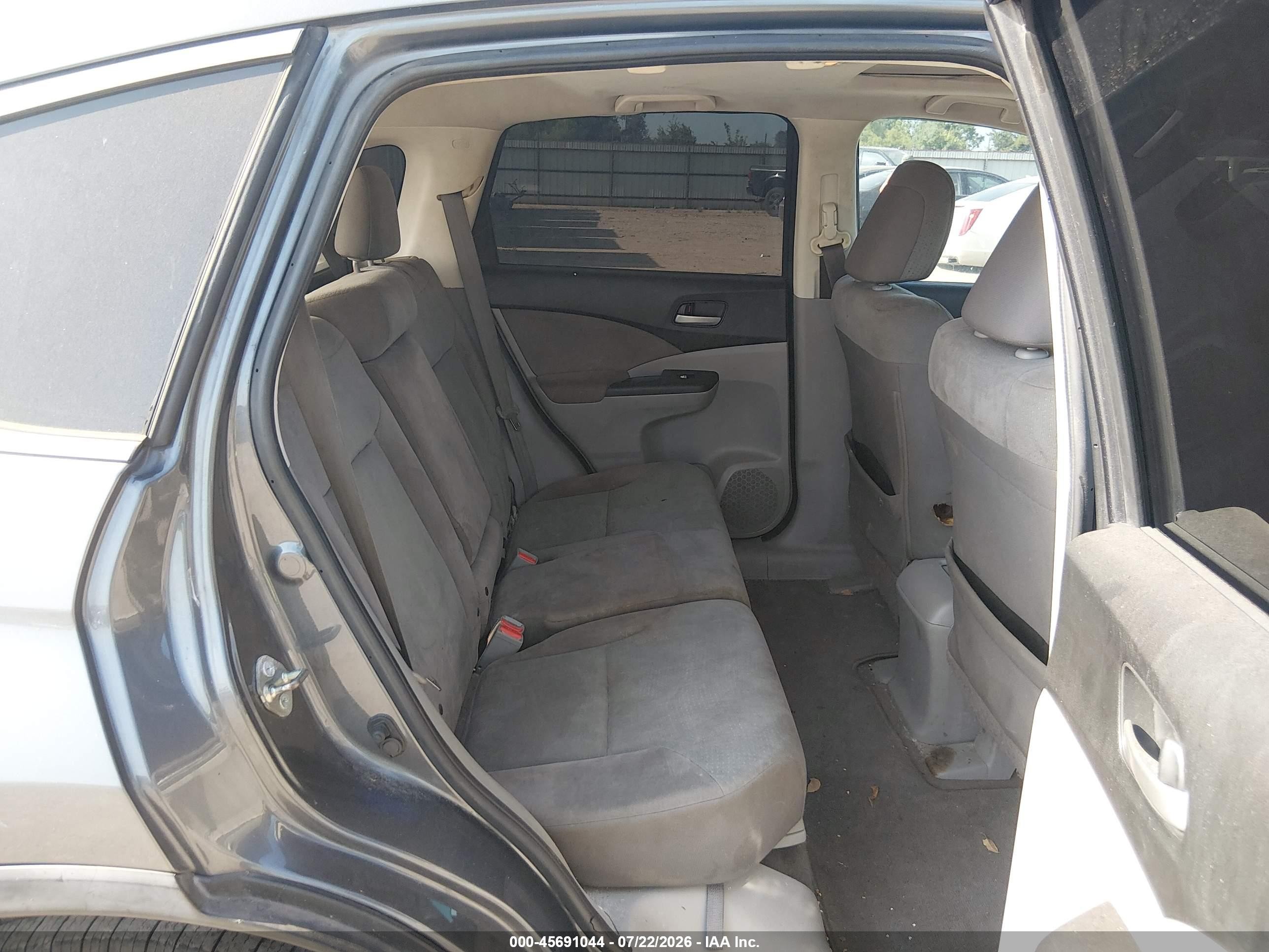 2012 Honda Cr-v Ex Gray vin: 3CZRM3H53CG702272