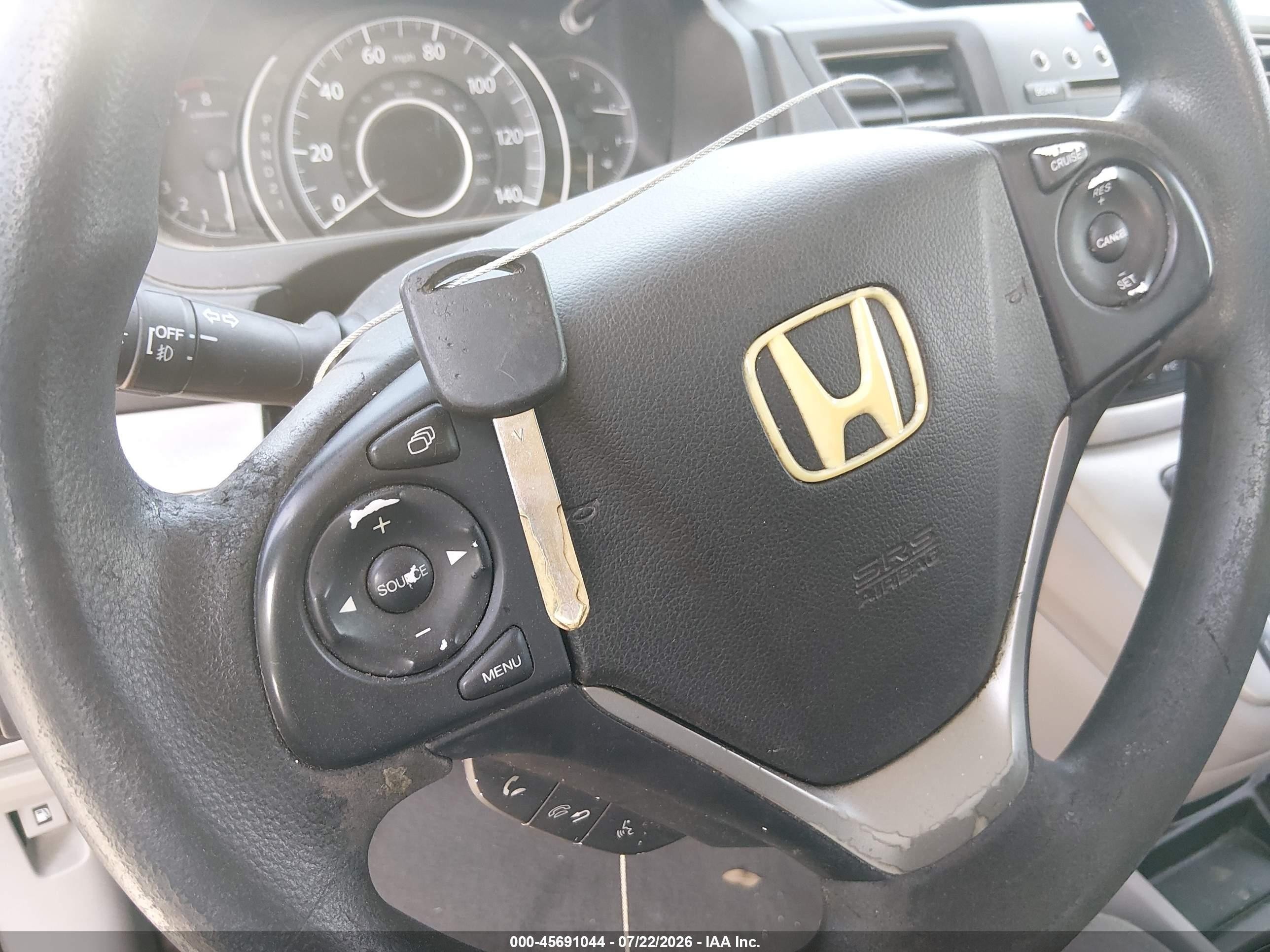 2012 Honda Cr-v Ex Gray vin: 3CZRM3H53CG702272