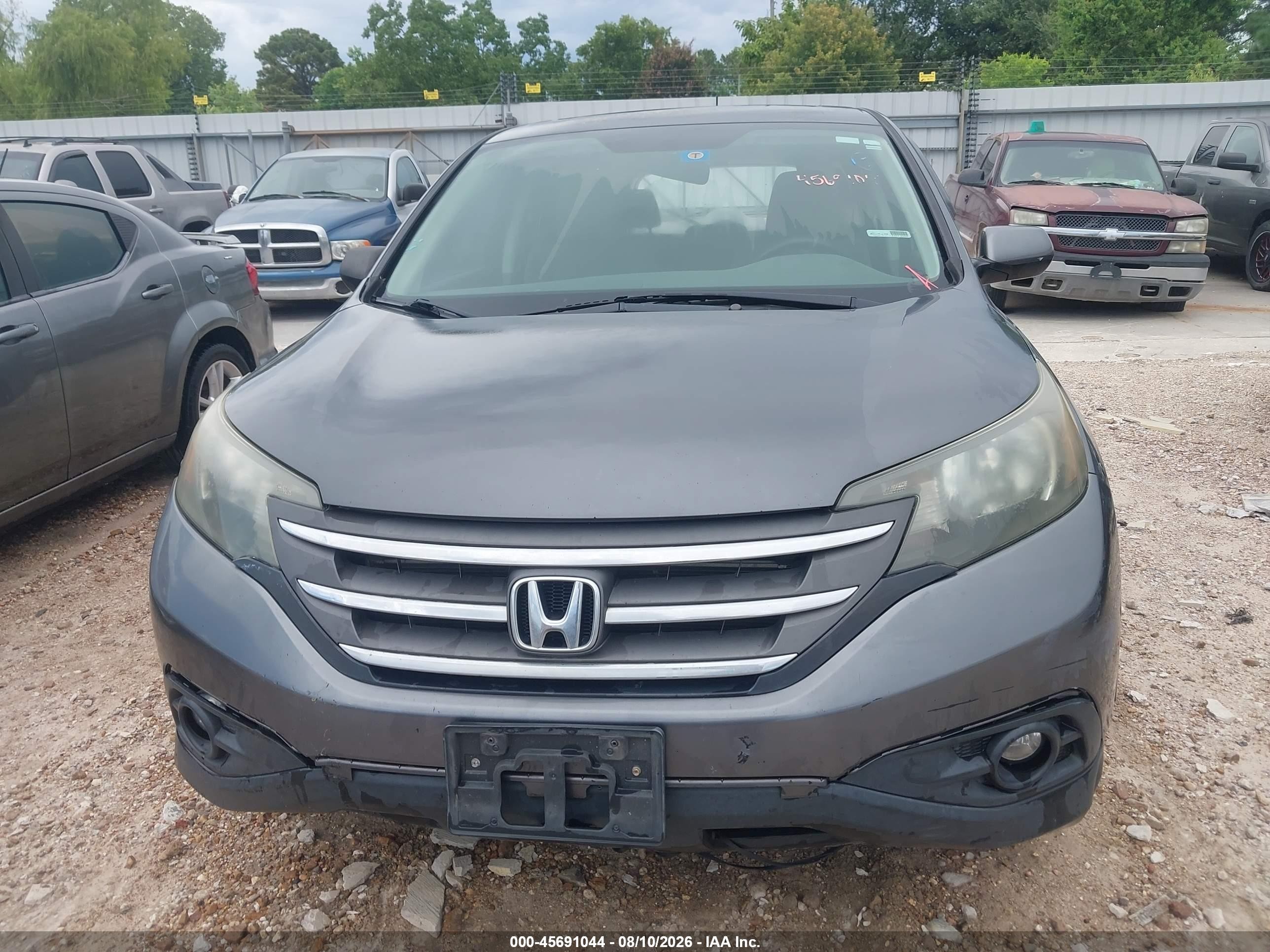 2012 Honda Cr-v Ex Gray vin: 3CZRM3H53CG702272
