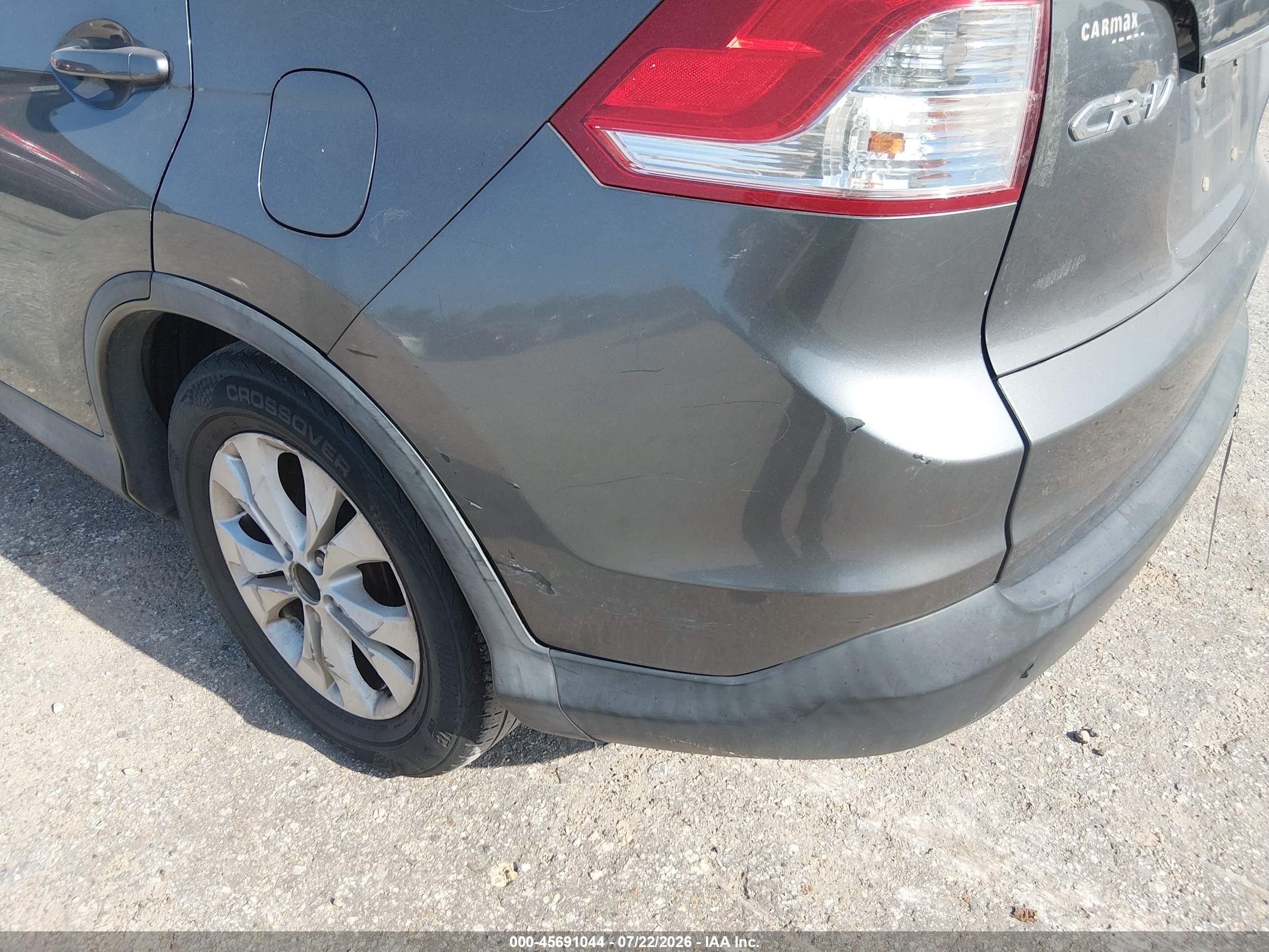 2012 Honda Cr-v Ex Gray vin: 3CZRM3H53CG702272