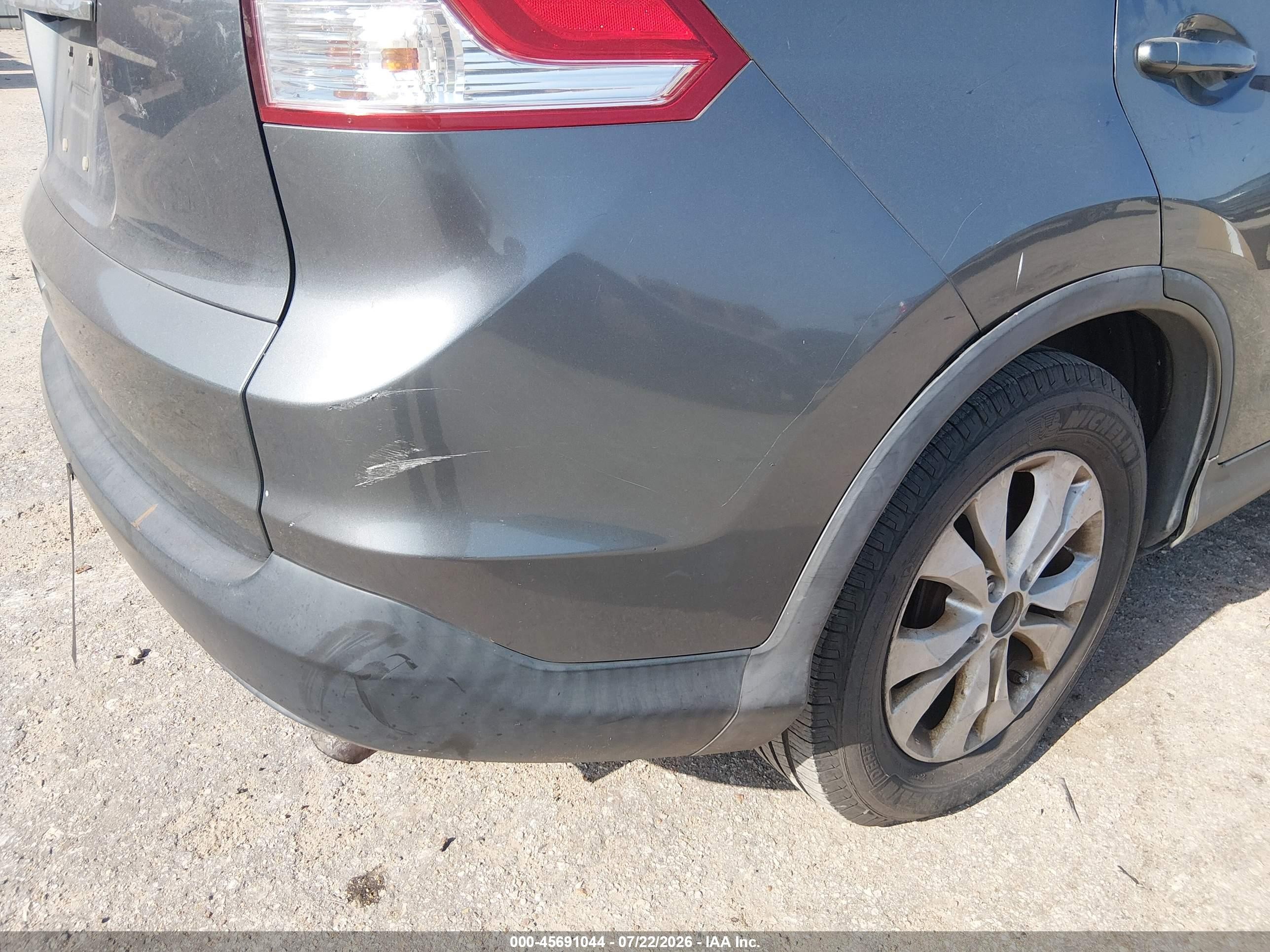2012 Honda Cr-v Ex Gray vin: 3CZRM3H53CG702272