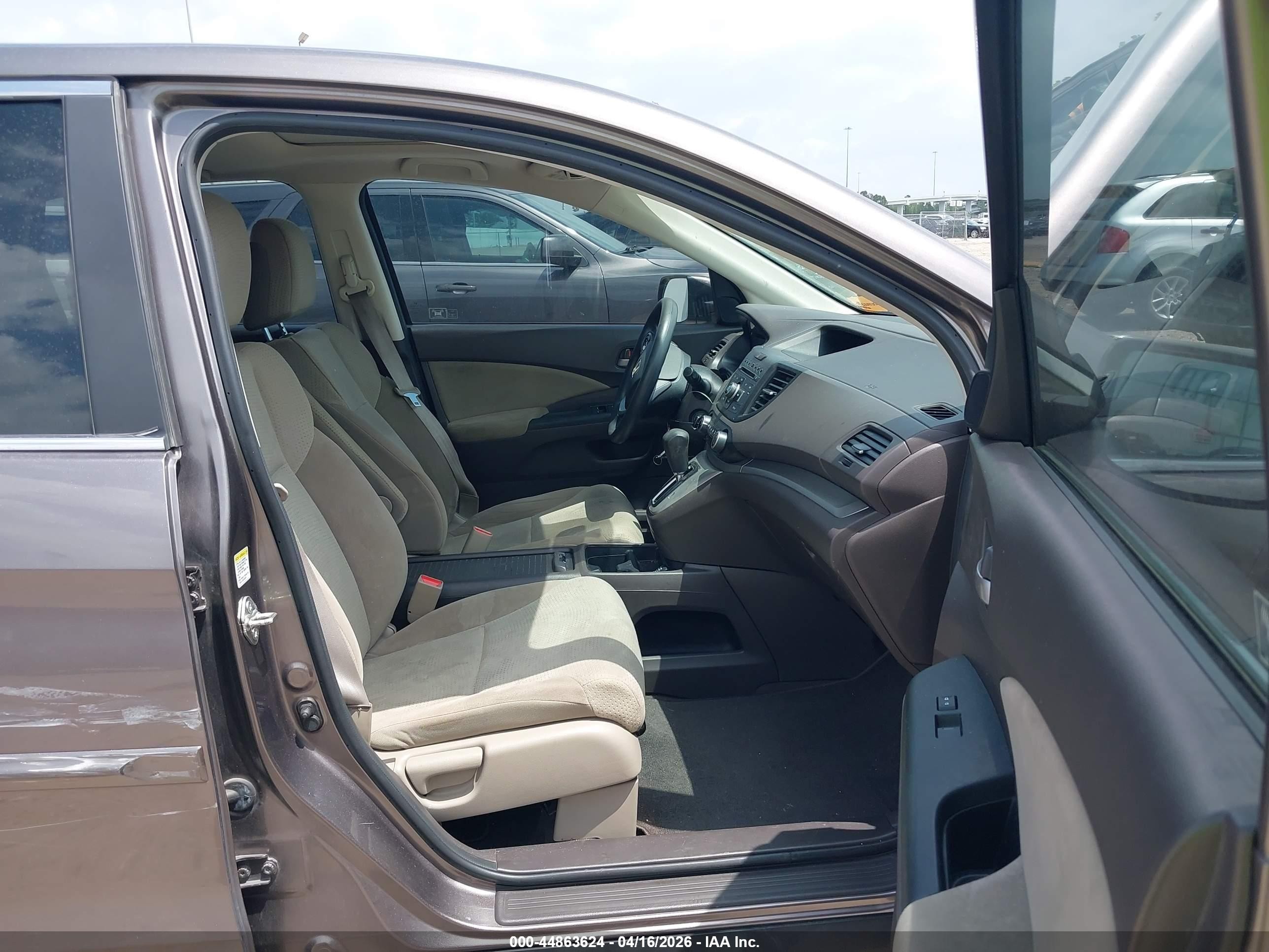 2012 Honda Cr-v Ex Серый vin: 3CZRM3H53CG702420