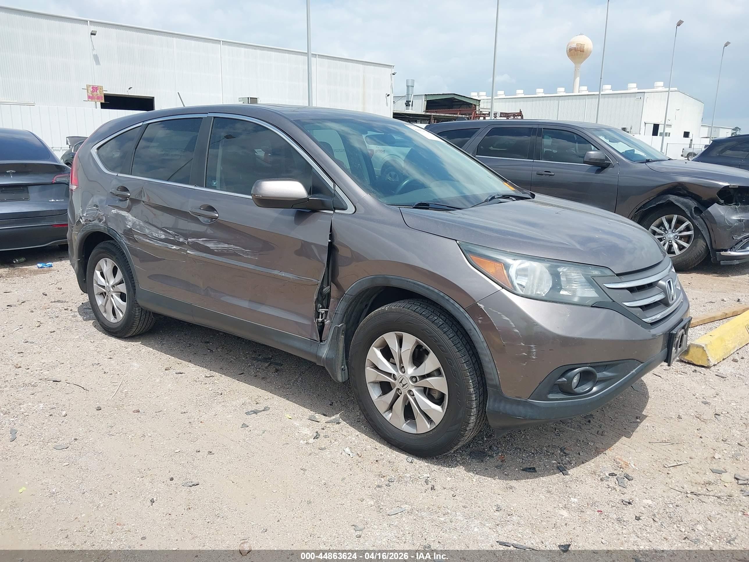 2012 Honda Cr-v Ex Серый vin: 3CZRM3H53CG702420