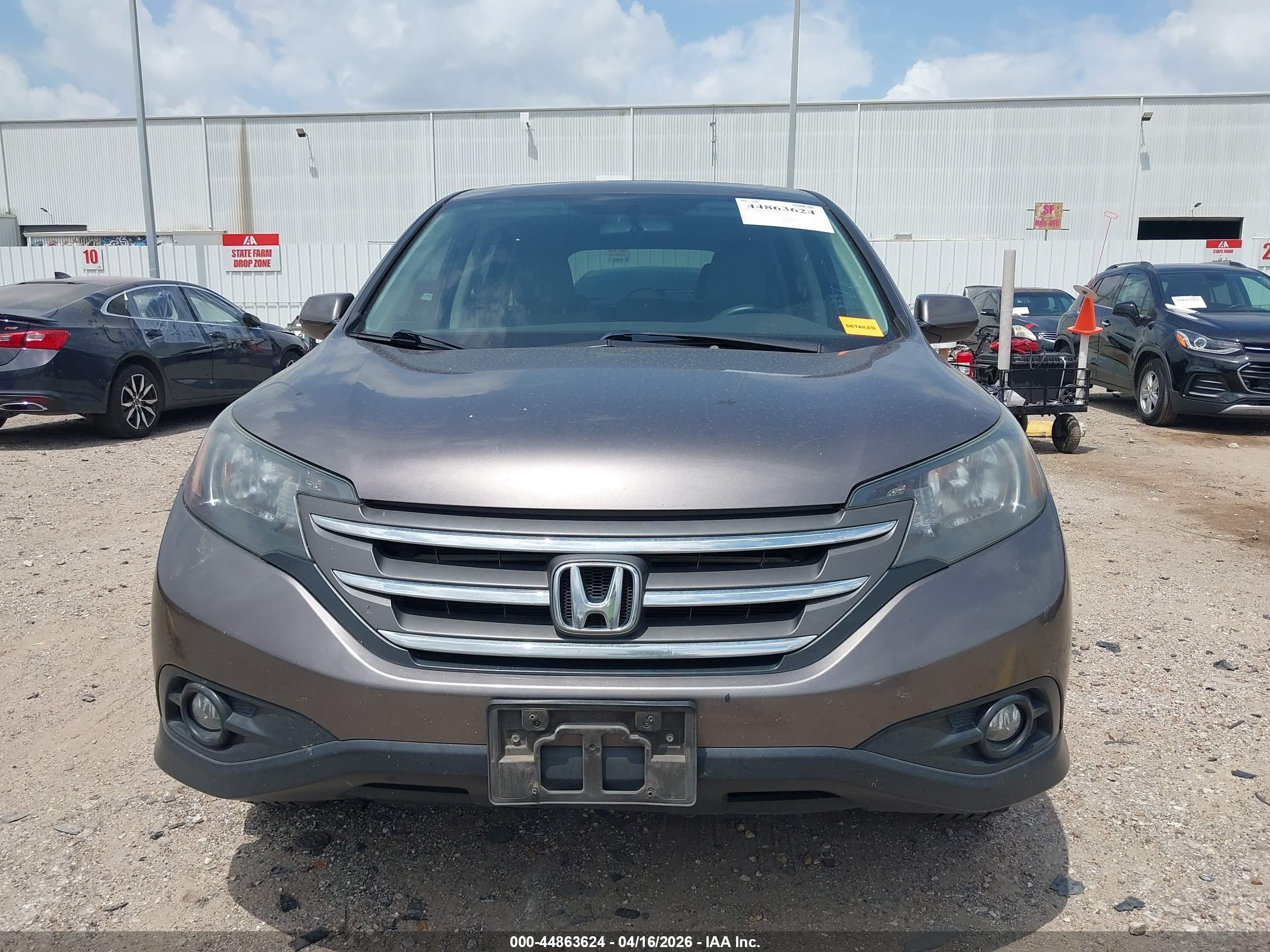 2012 Honda Cr-v Ex Серый vin: 3CZRM3H53CG702420