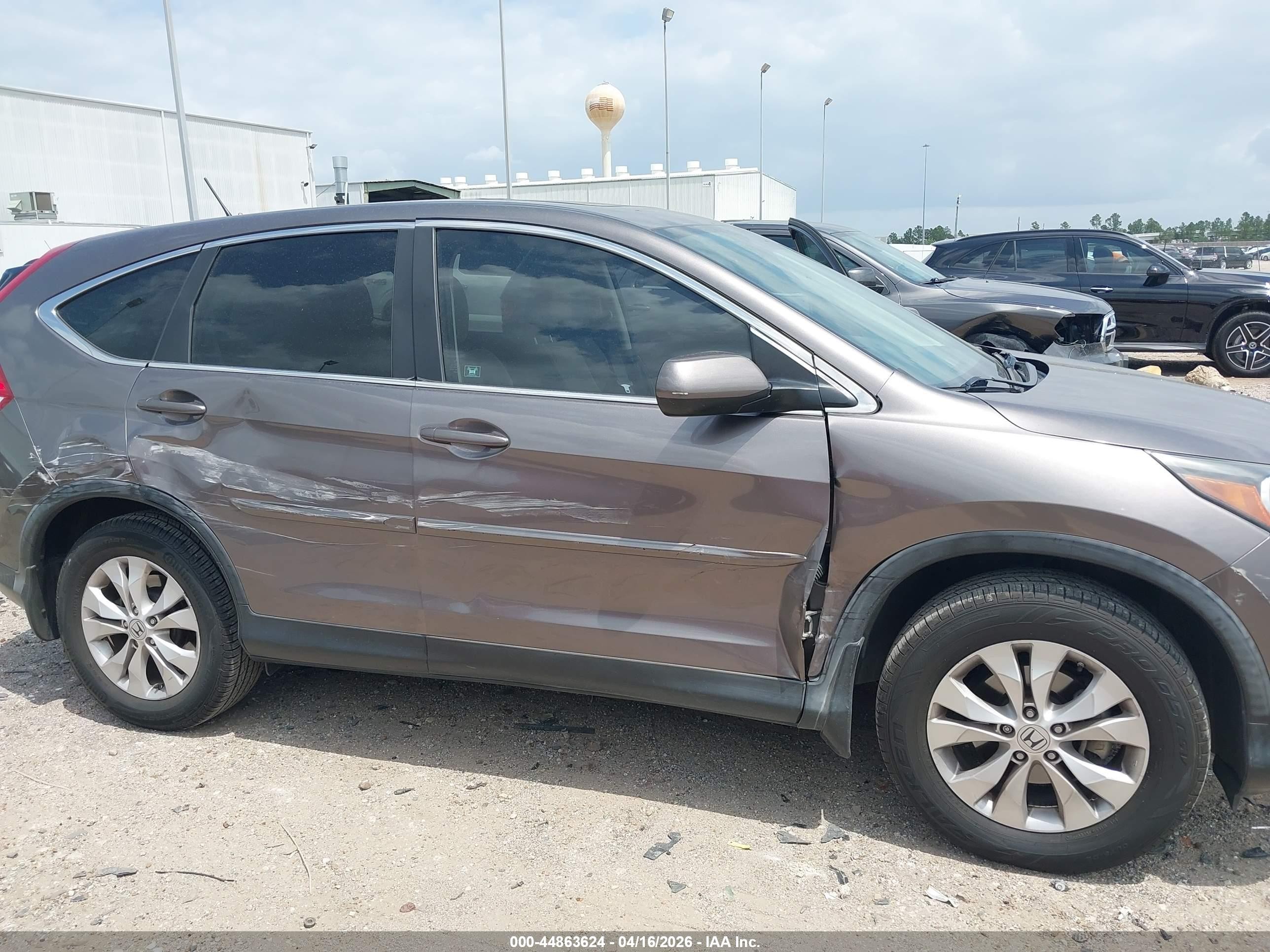 2012 Honda Cr-v Ex Серый vin: 3CZRM3H53CG702420