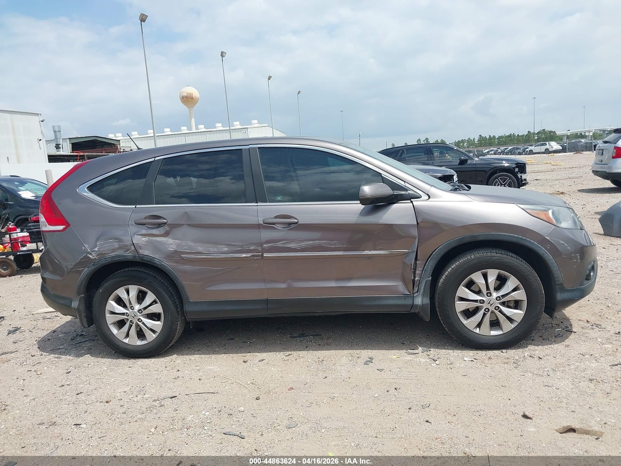 2012 Honda Cr-v Ex Серый vin: 3CZRM3H53CG702420