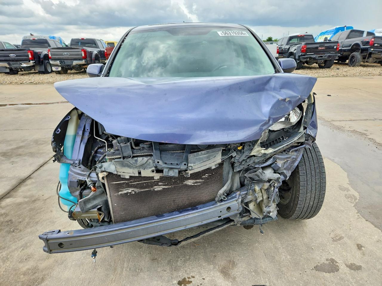 2012 Honda Cr-v Ex Blue vin: 3CZRM3H53CG704961