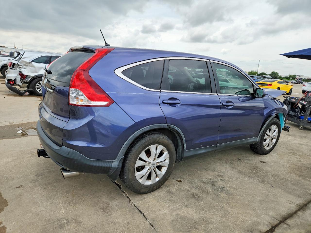 2012 Honda Cr-v Ex Blue vin: 3CZRM3H53CG704961