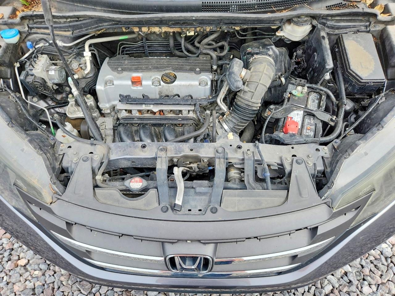2013 Honda Cr-v Ex Gray vin: 3CZRM3H53DG700491