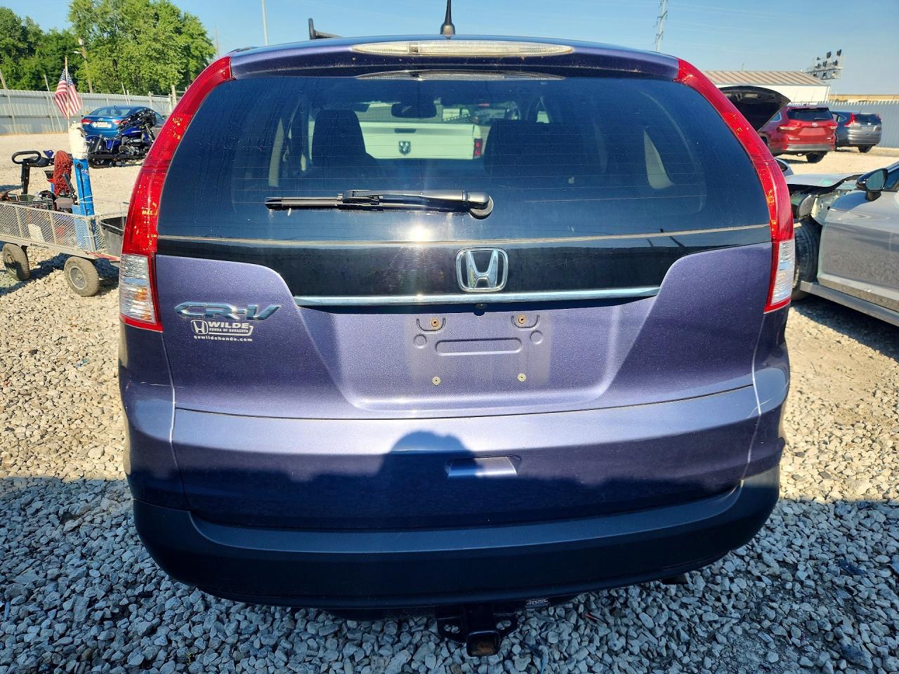 2013 Honda Cr-v Ex Синий vin: 3CZRM3H53DG701107