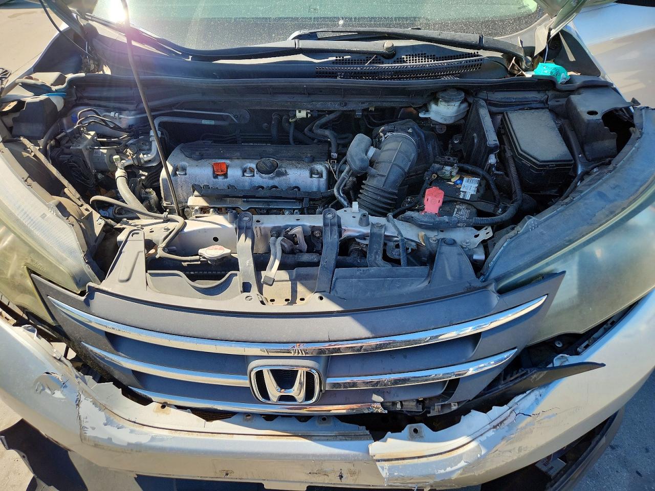 2014 Honda Cr-v Ex Silver vin: 3CZRM3H53EG700895