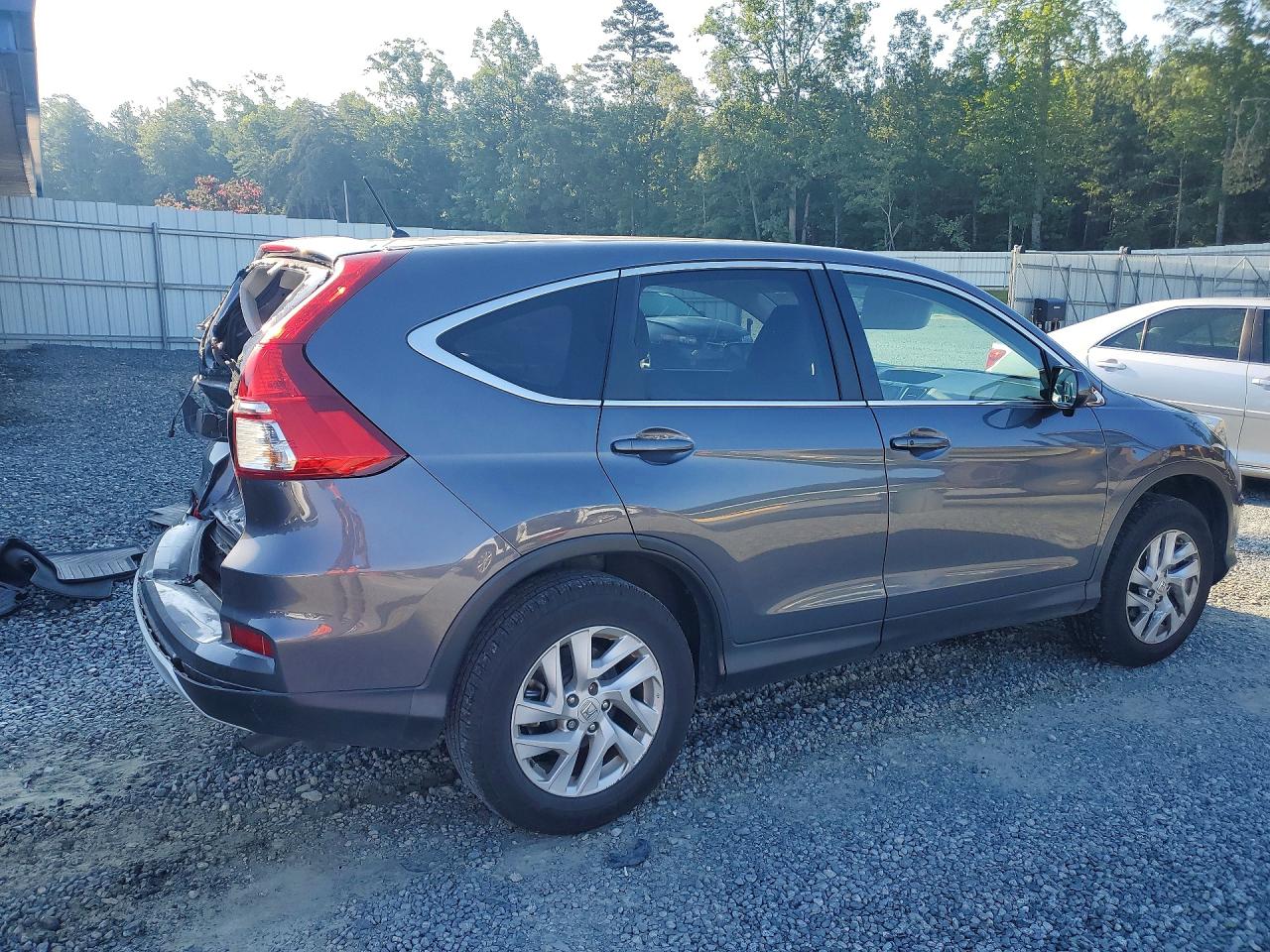 2015 Honda Cr-v Ex Gray vin: 3CZRM3H53FG711185