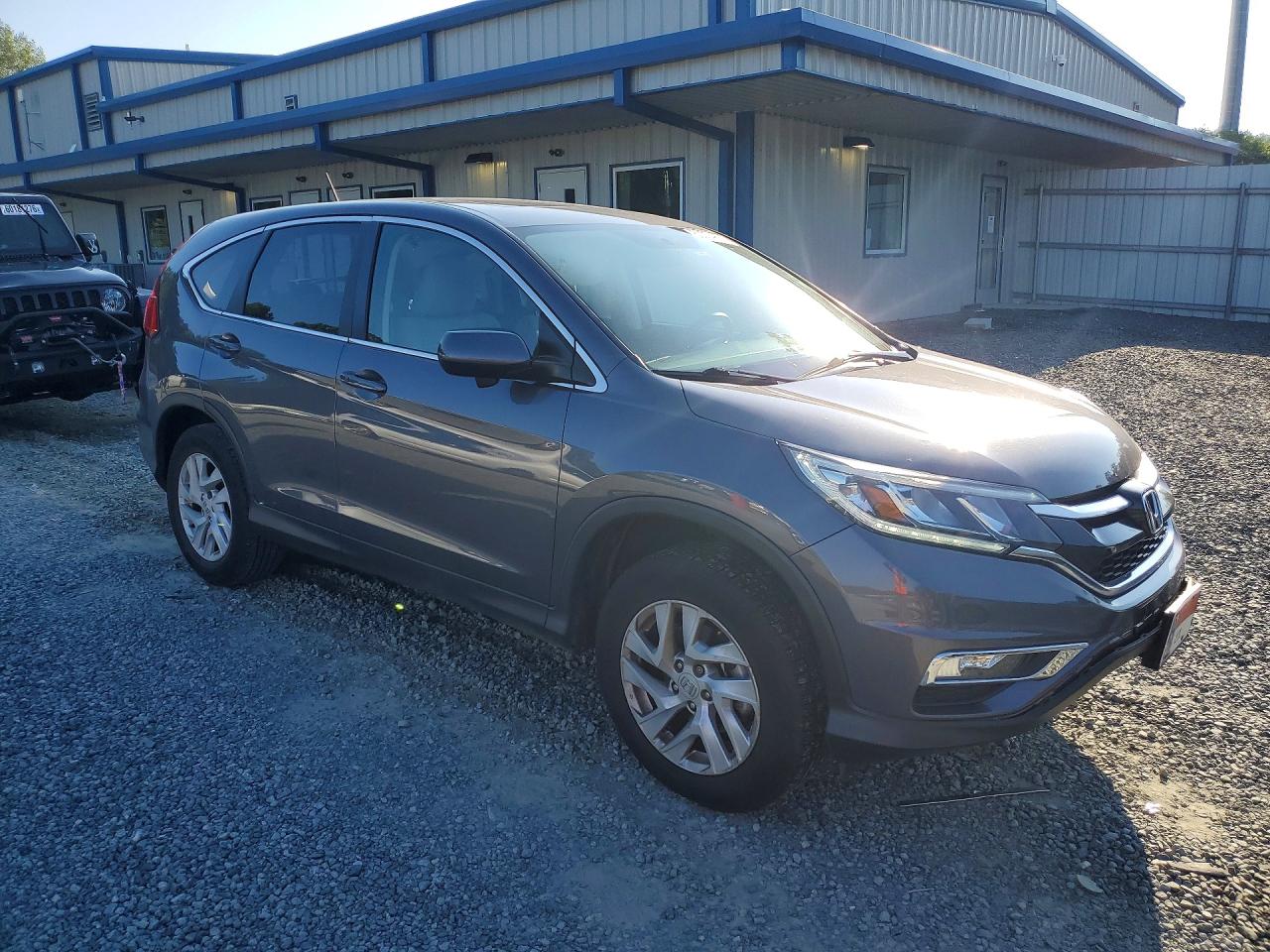 2015 Honda Cr-v Ex Gray vin: 3CZRM3H53FG711185