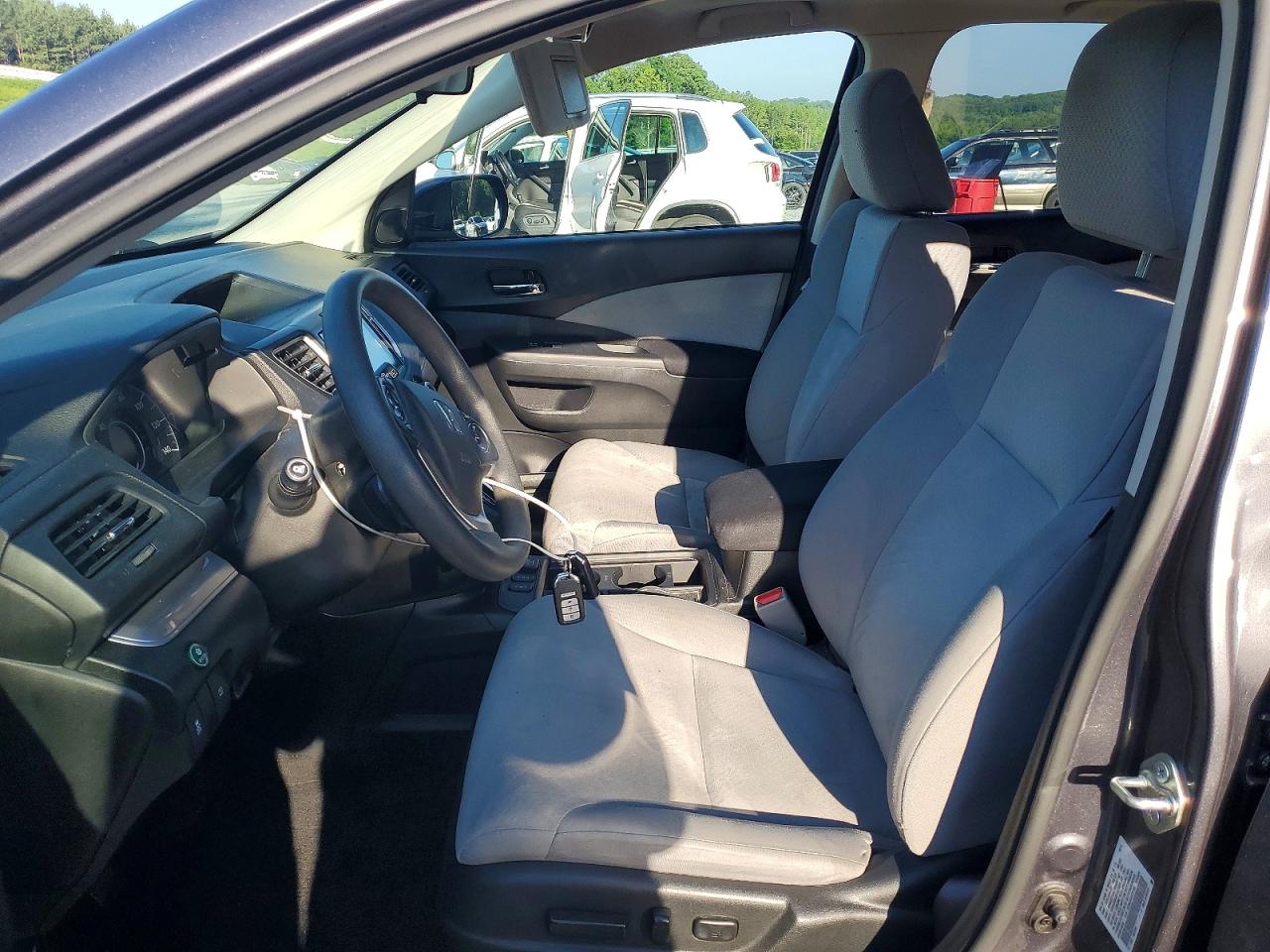 2015 Honda Cr-v Ex Gray vin: 3CZRM3H53FG711185