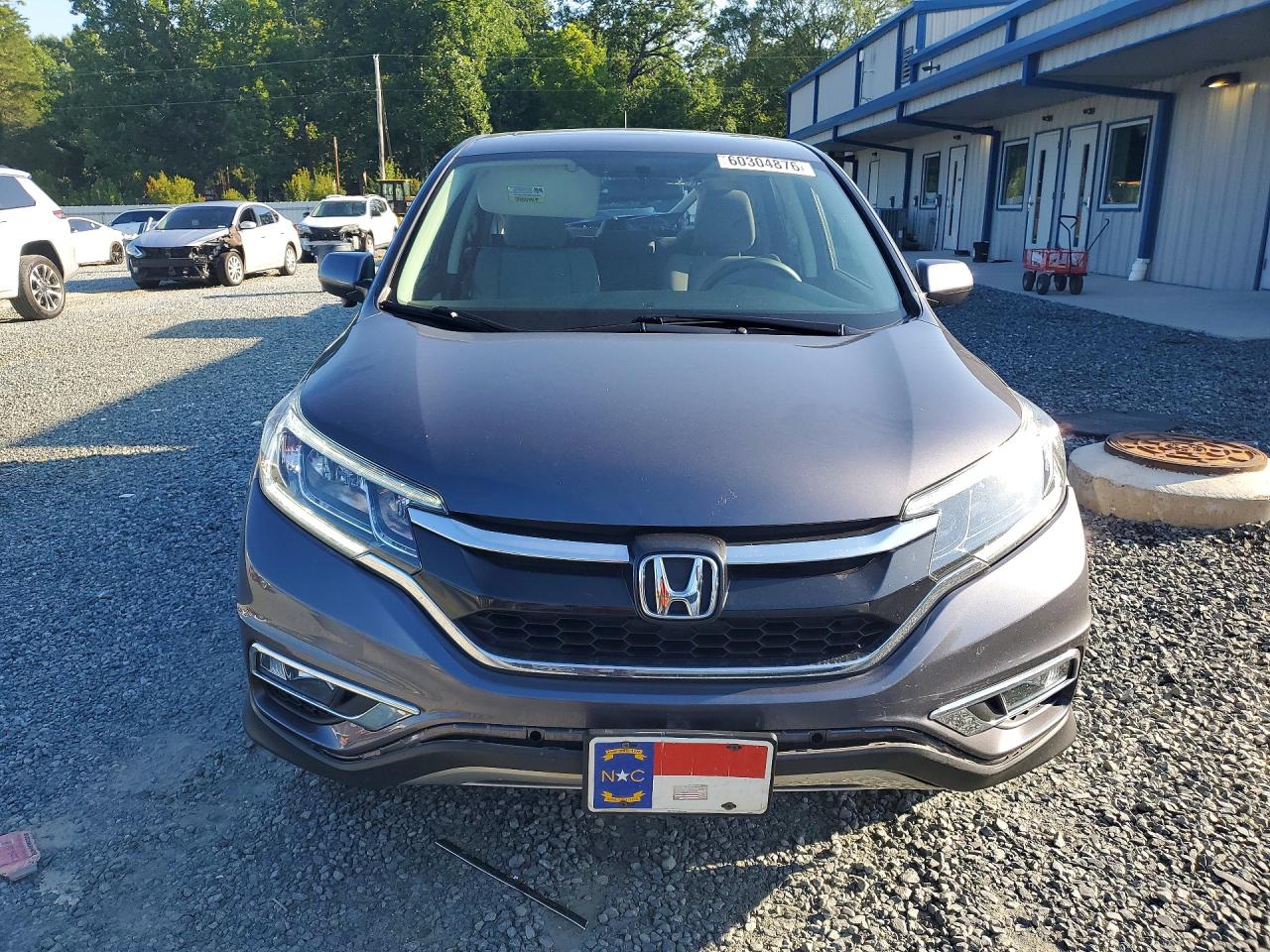 2015 Honda Cr-v Ex Gray vin: 3CZRM3H53FG711185