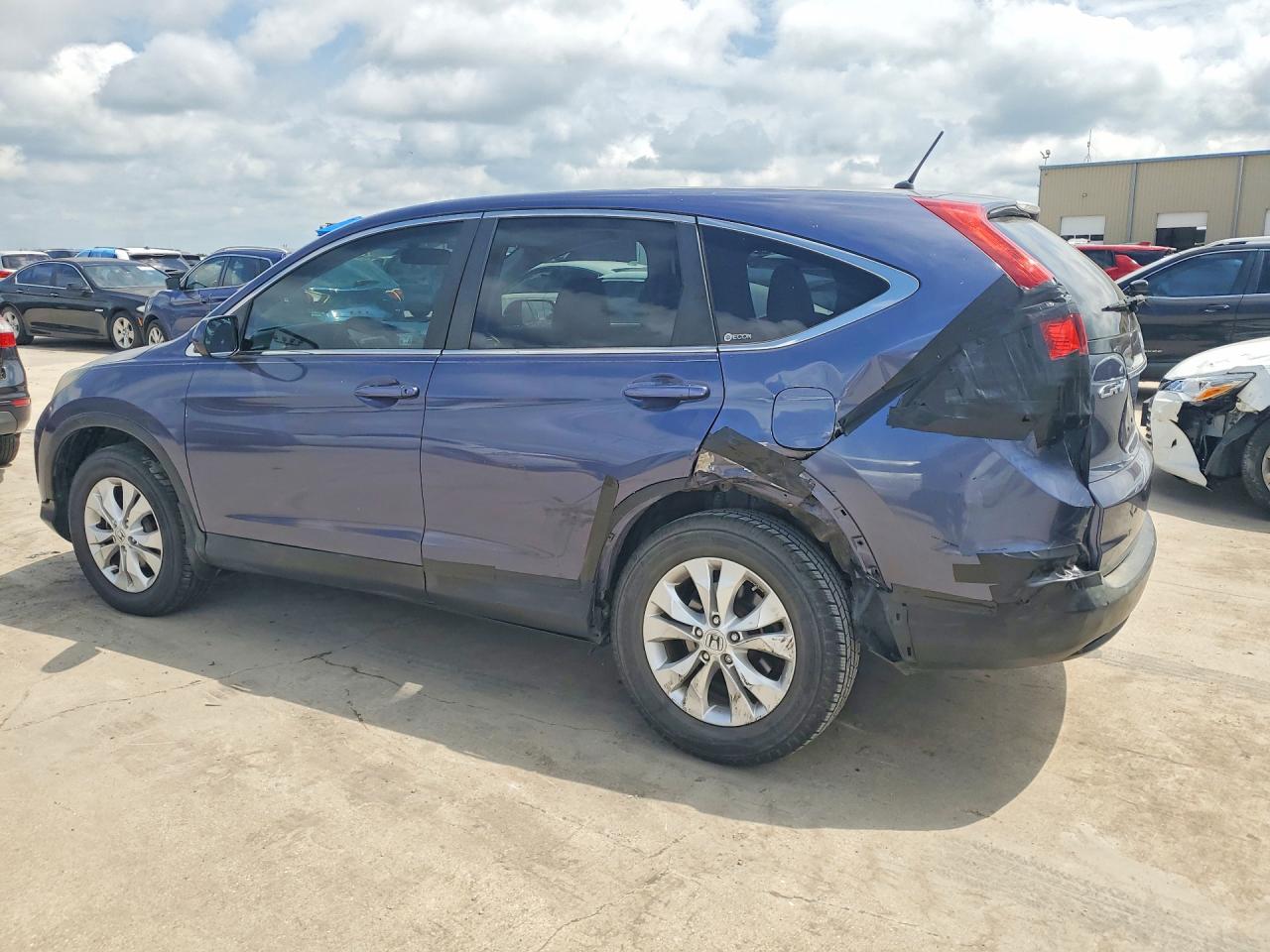 2012 Honda Cr-v Ex Blue vin: 3CZRM3H54CG703379
