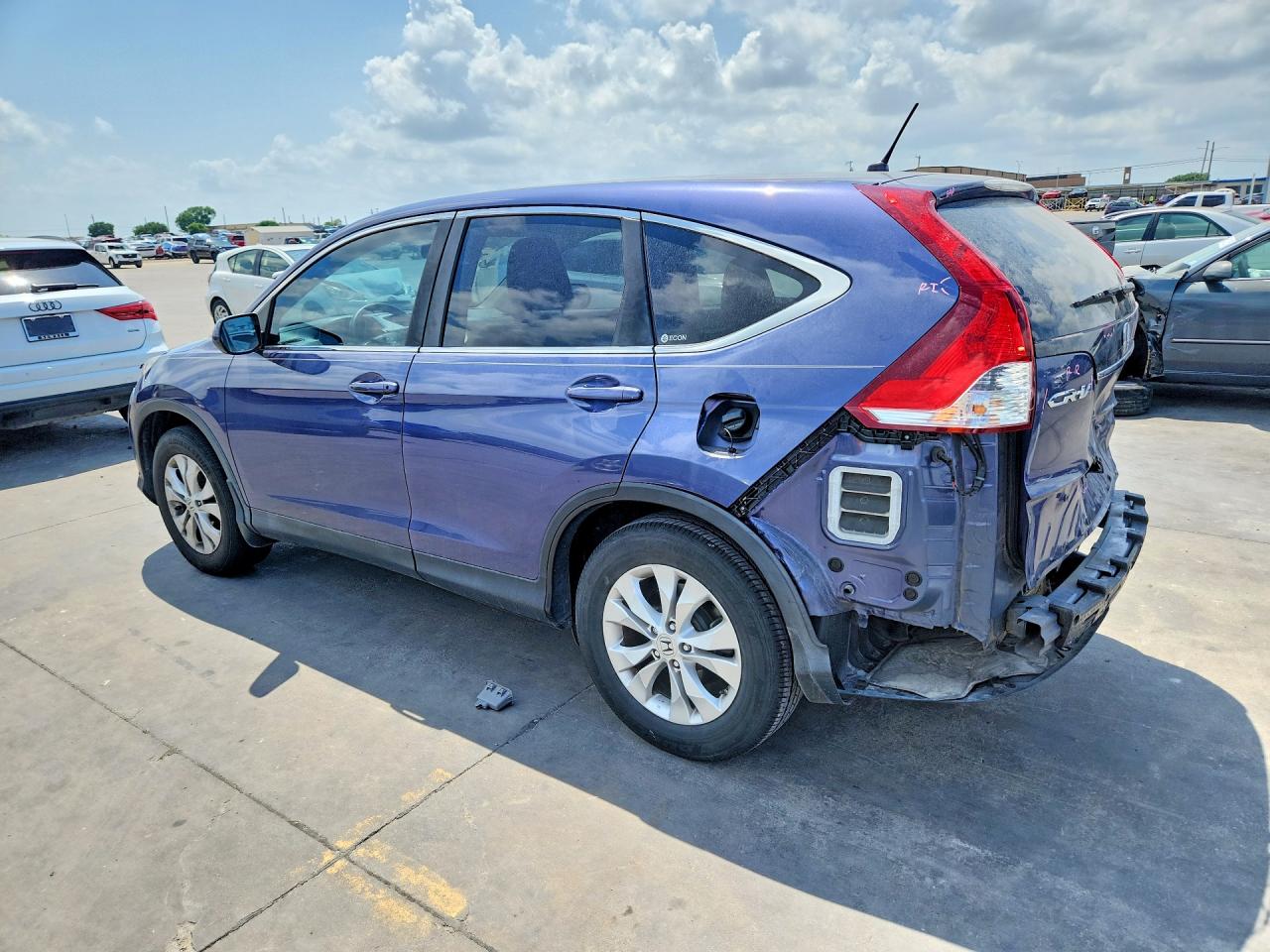 2012 Honda Cr-v Ex Purple vin: 3CZRM3H54CG704788