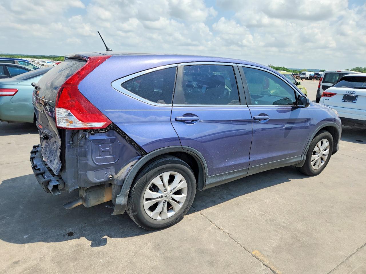 2012 Honda Cr-v Ex Purple vin: 3CZRM3H54CG704788