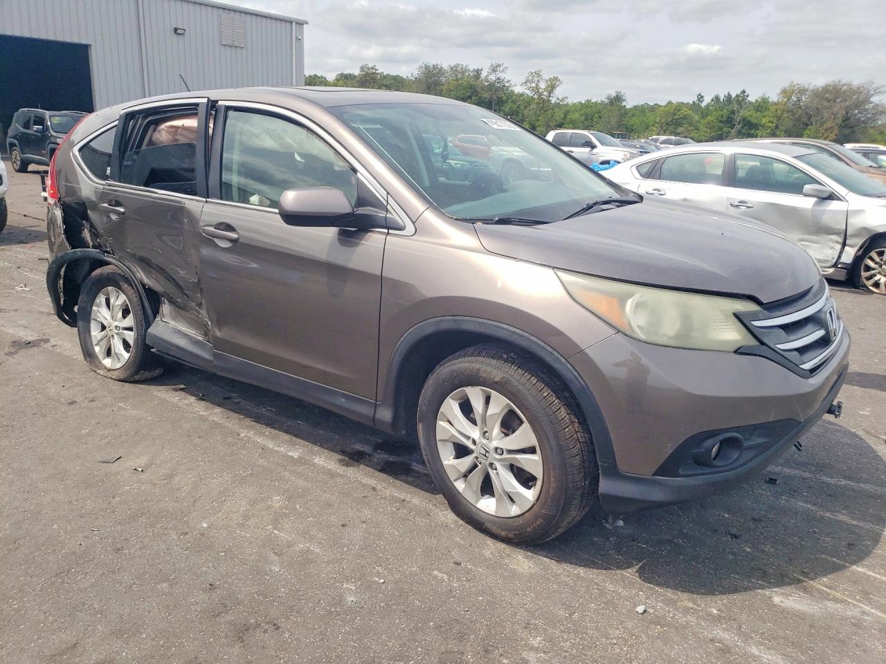 2013 Honda Cr-v Ex Brown vin: 3CZRM3H54DG701827