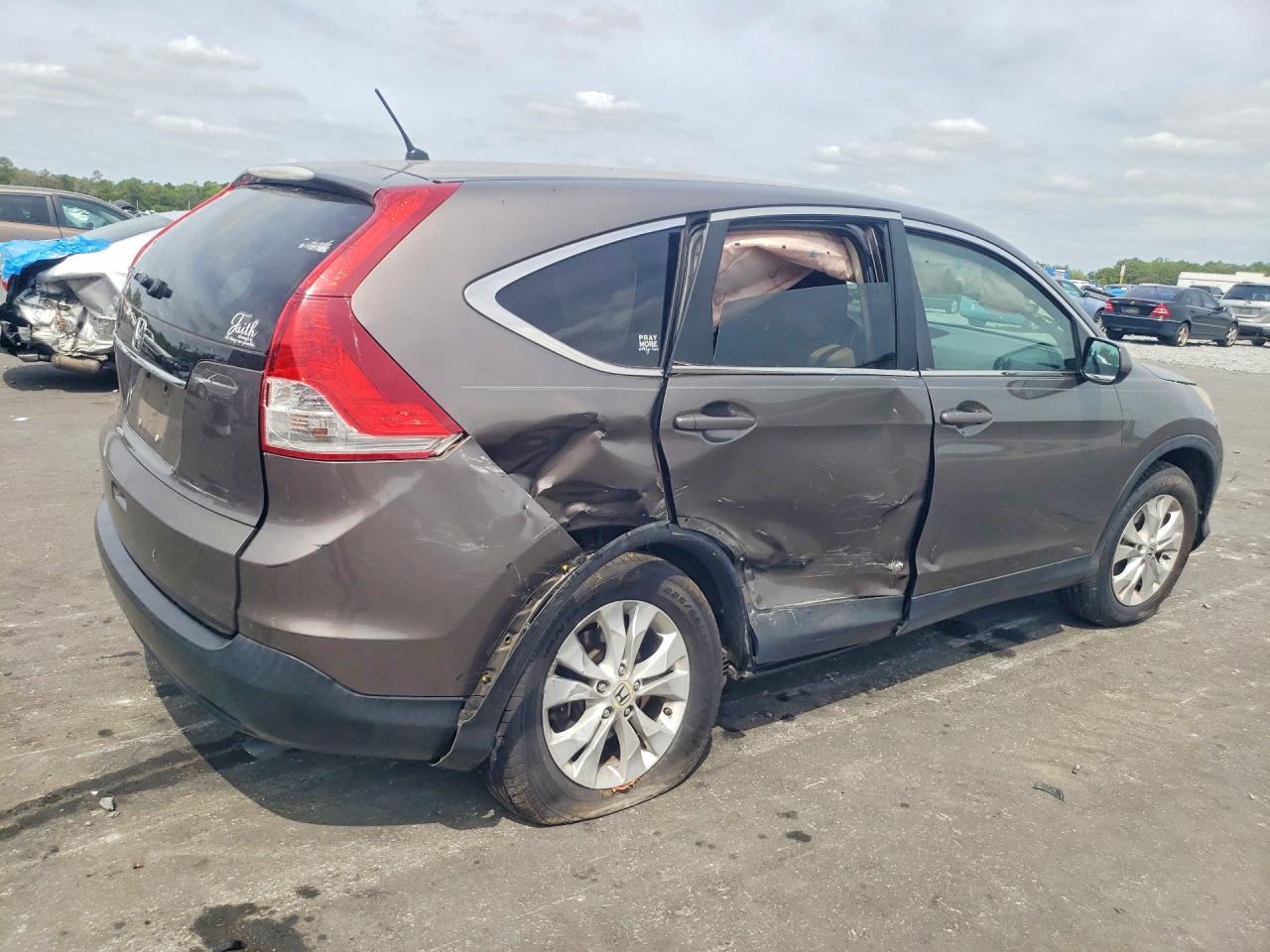 2013 Honda Cr-v Ex Brown vin: 3CZRM3H54DG701827