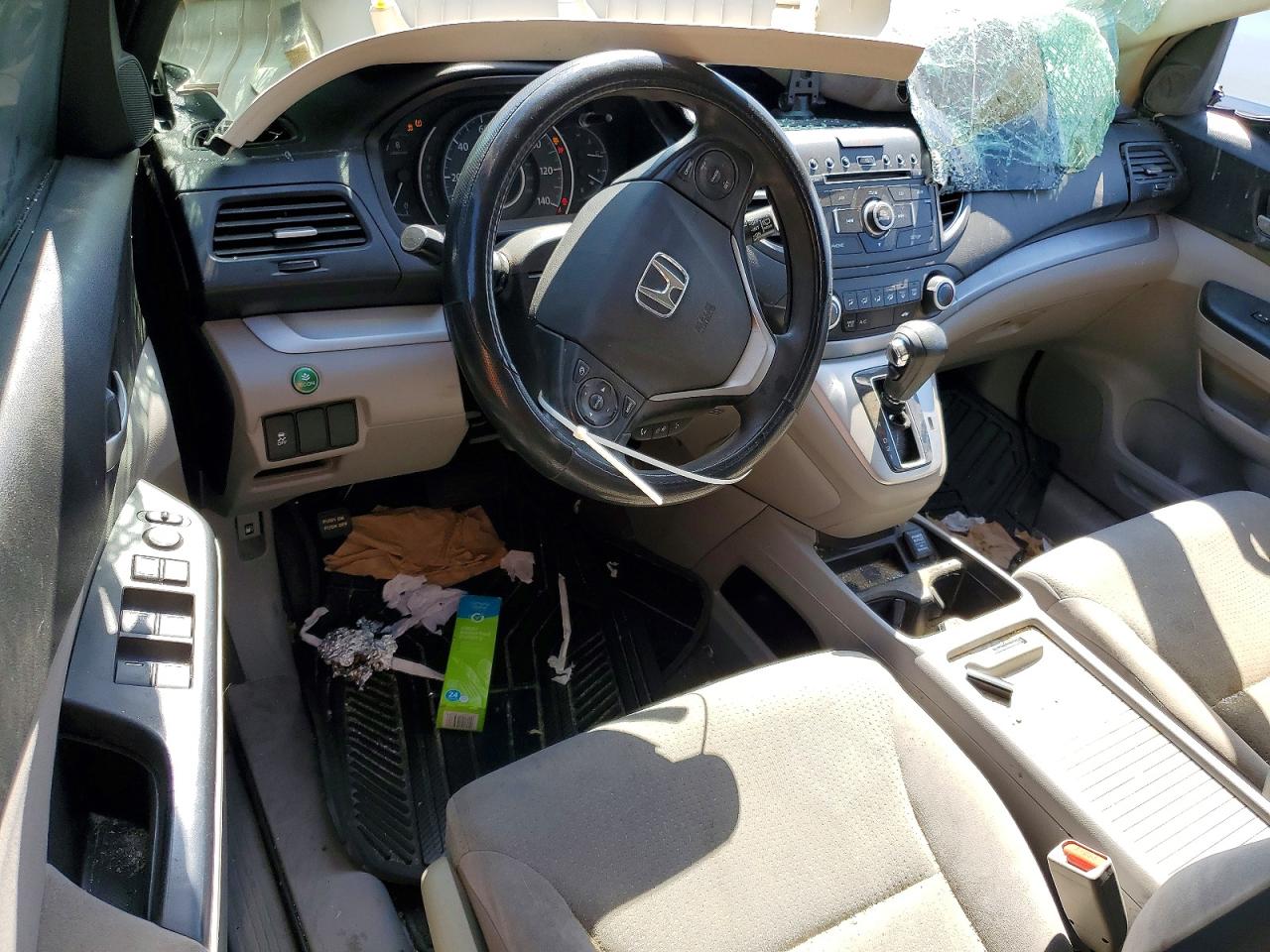 2013 Honda Cr-v Ex Gray vin: 3CZRM3H54DG702914