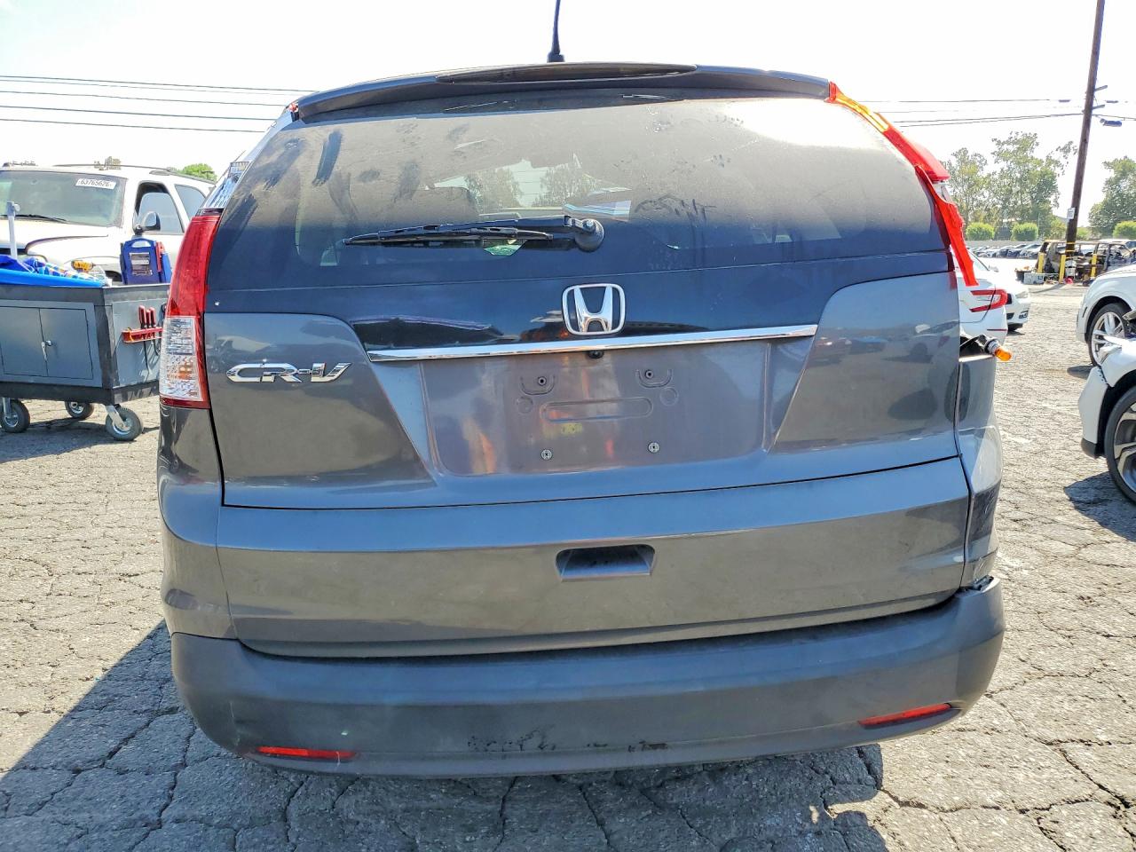 2013 Honda Cr-v Ex Gray vin: 3CZRM3H54DG702914