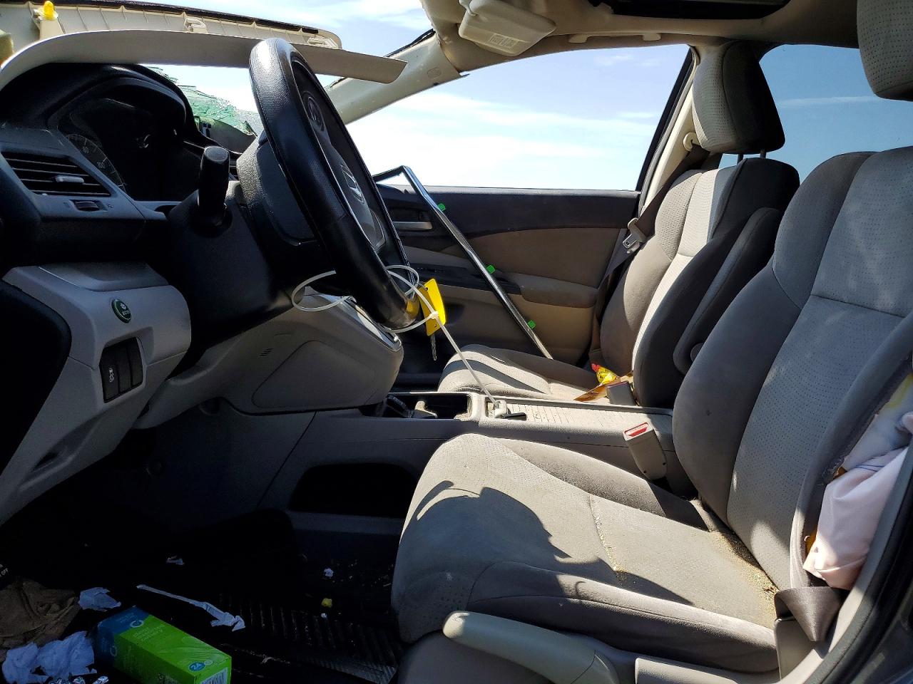2013 Honda Cr-v Ex Gray vin: 3CZRM3H54DG702914
