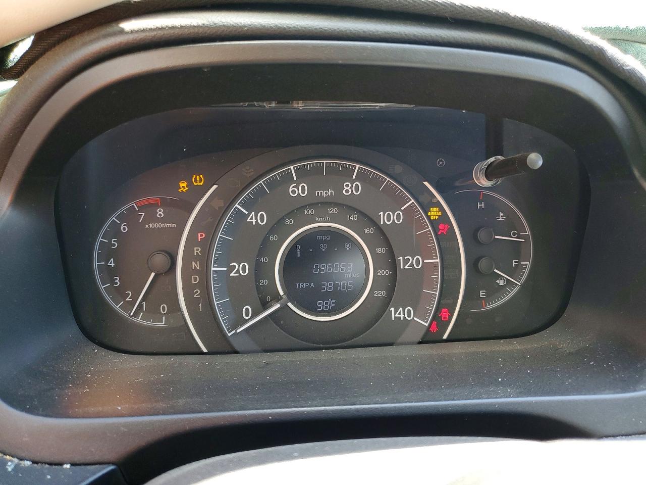 2013 Honda Cr-v Ex Gray vin: 3CZRM3H54DG702914