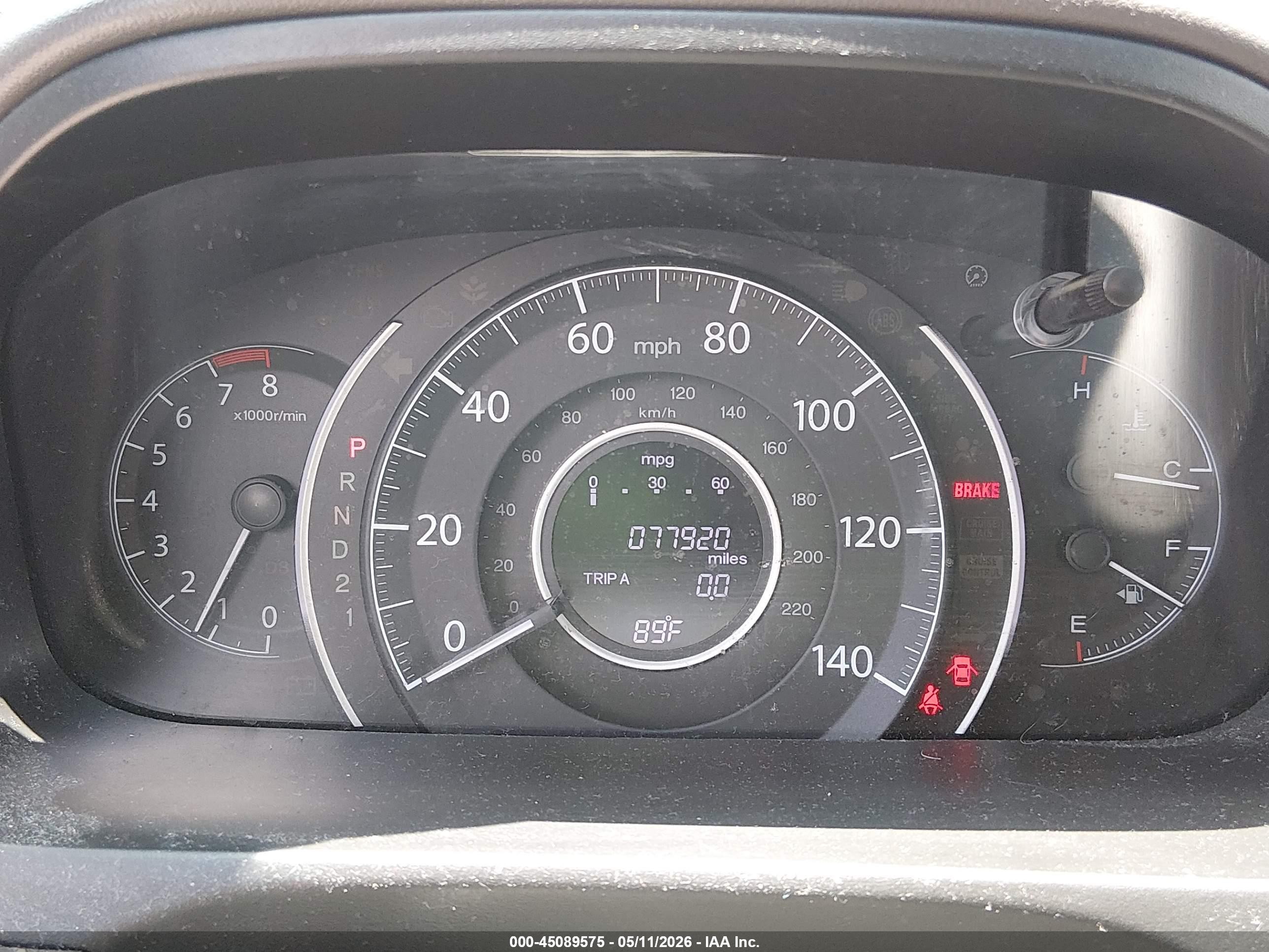 2013 Honda Cr-v Ex Gray vin: 3CZRM3H54DG704095