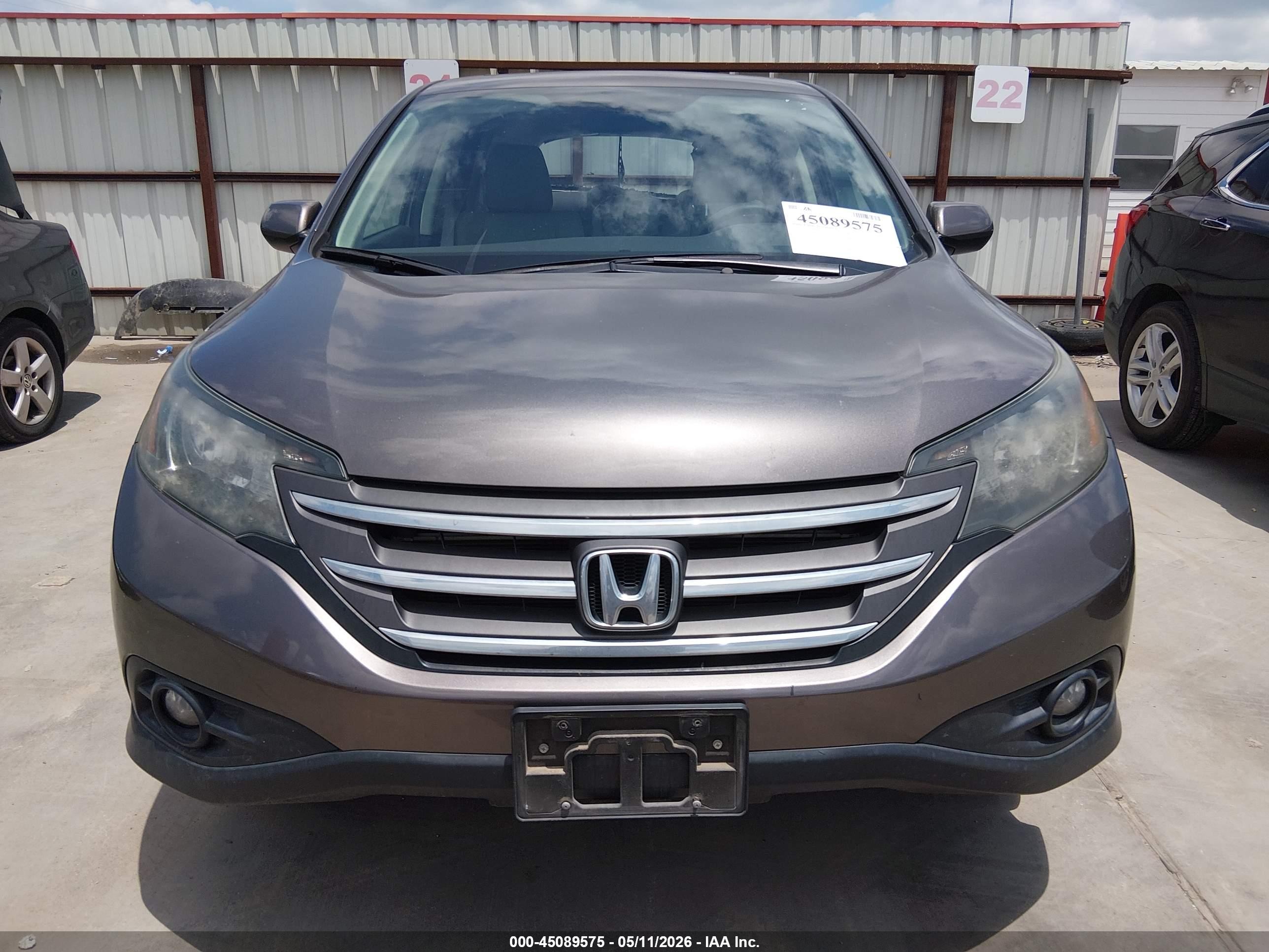 2013 Honda Cr-v Ex Gray vin: 3CZRM3H54DG704095