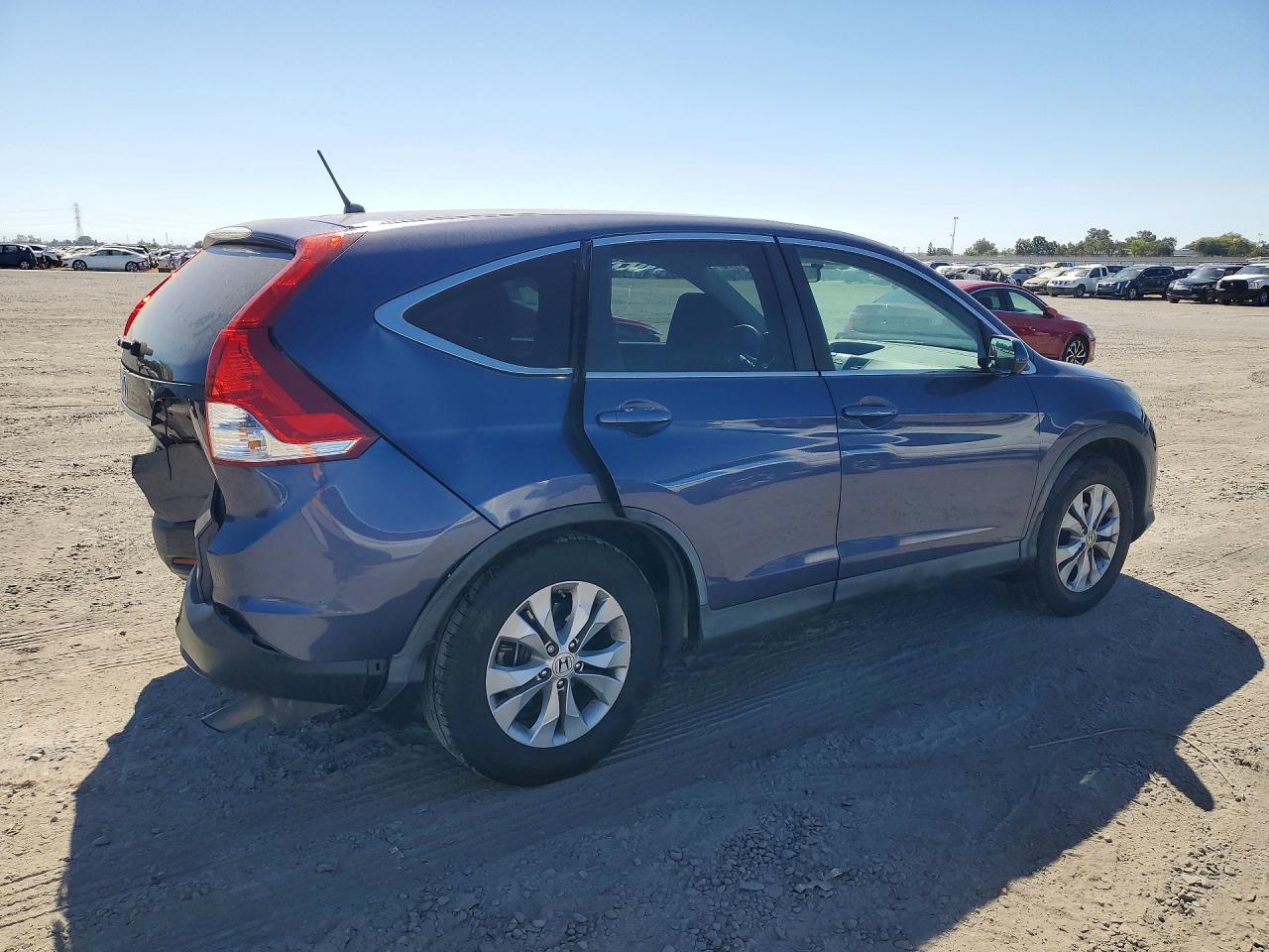 2013 Honda Cr-v Ex Blue vin: 3CZRM3H54DG704906