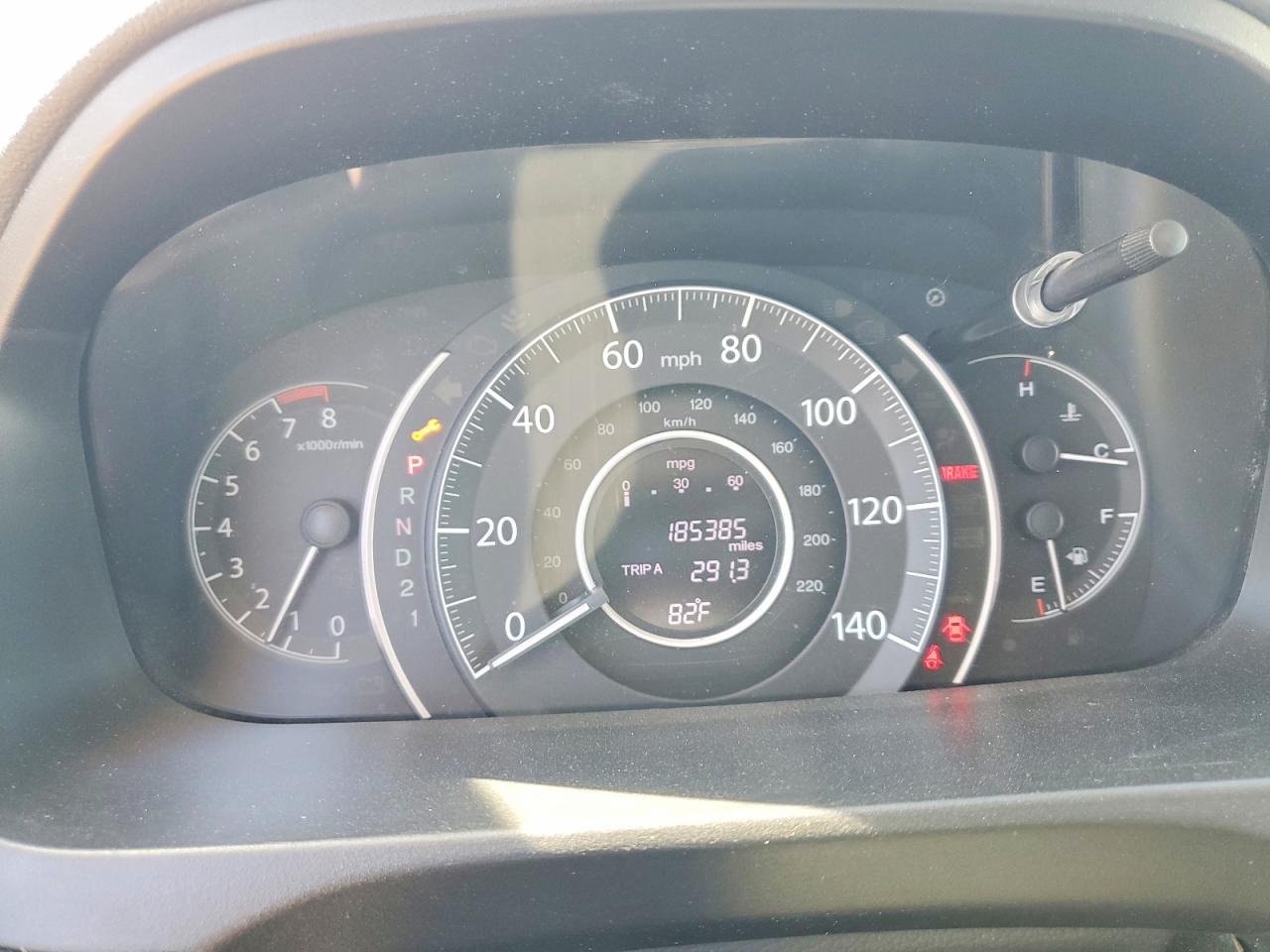 2013 Honda Cr-v Ex Blue vin: 3CZRM3H54DG704906