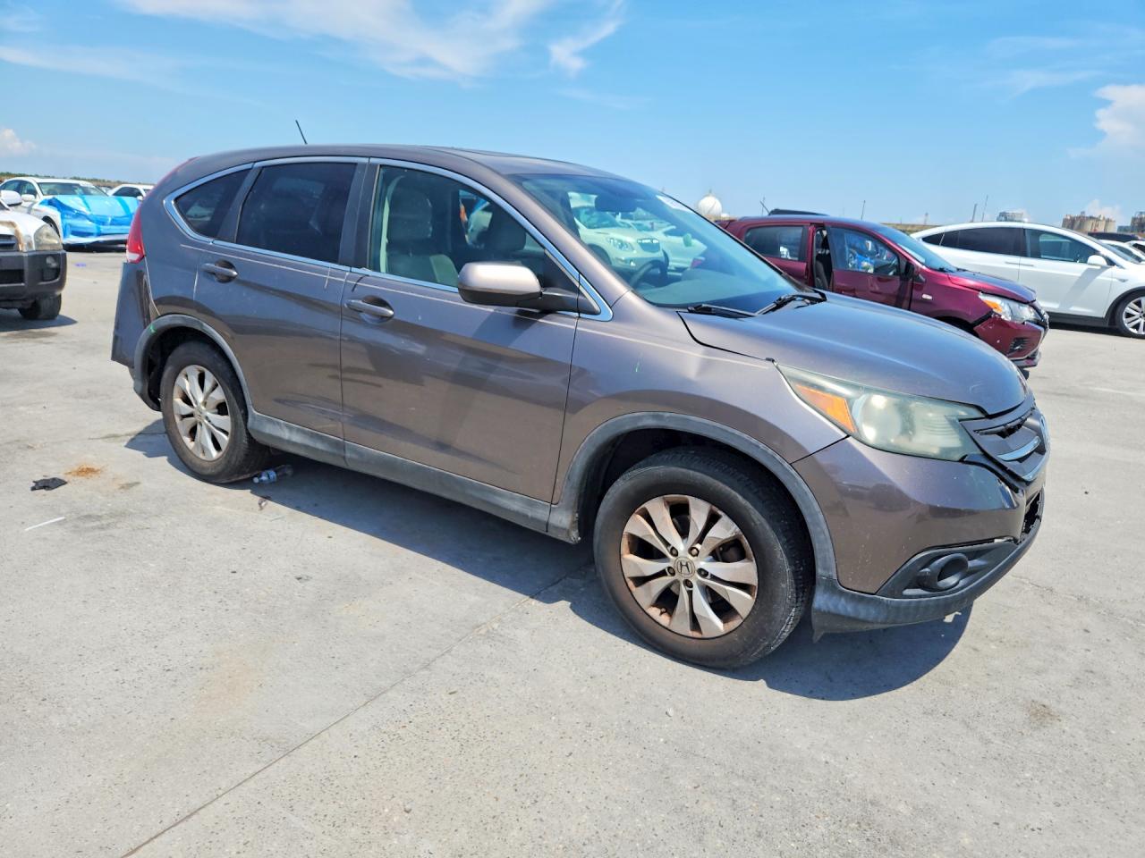2013 Honda Cr-v Ex Gray vin: 3CZRM3H54DG706011