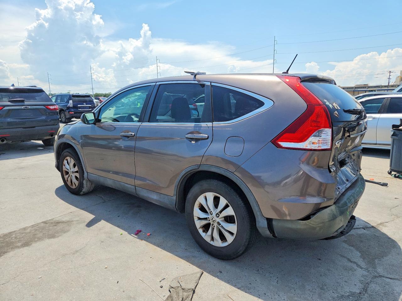 2013 Honda Cr-v Ex Gray vin: 3CZRM3H54DG706011