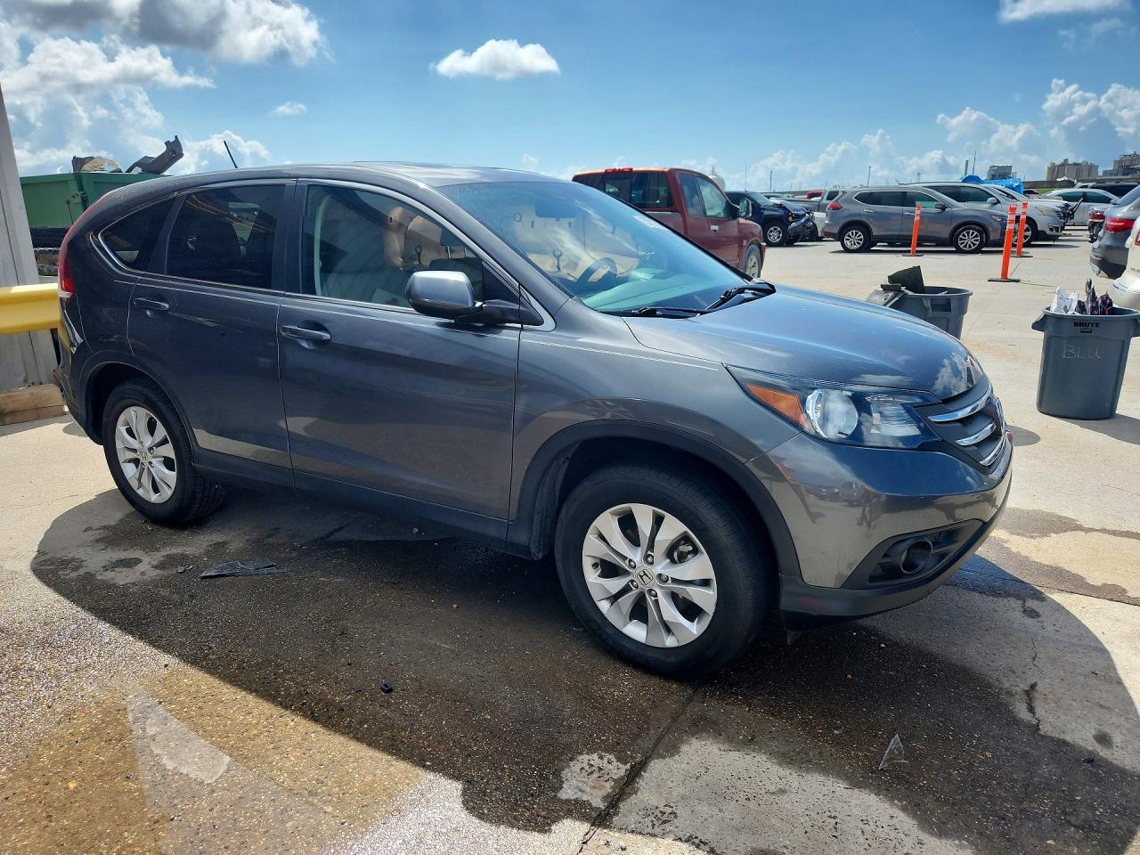 2014 Honda Cr-v Ex Gray vin: 3CZRM3H54EG703904