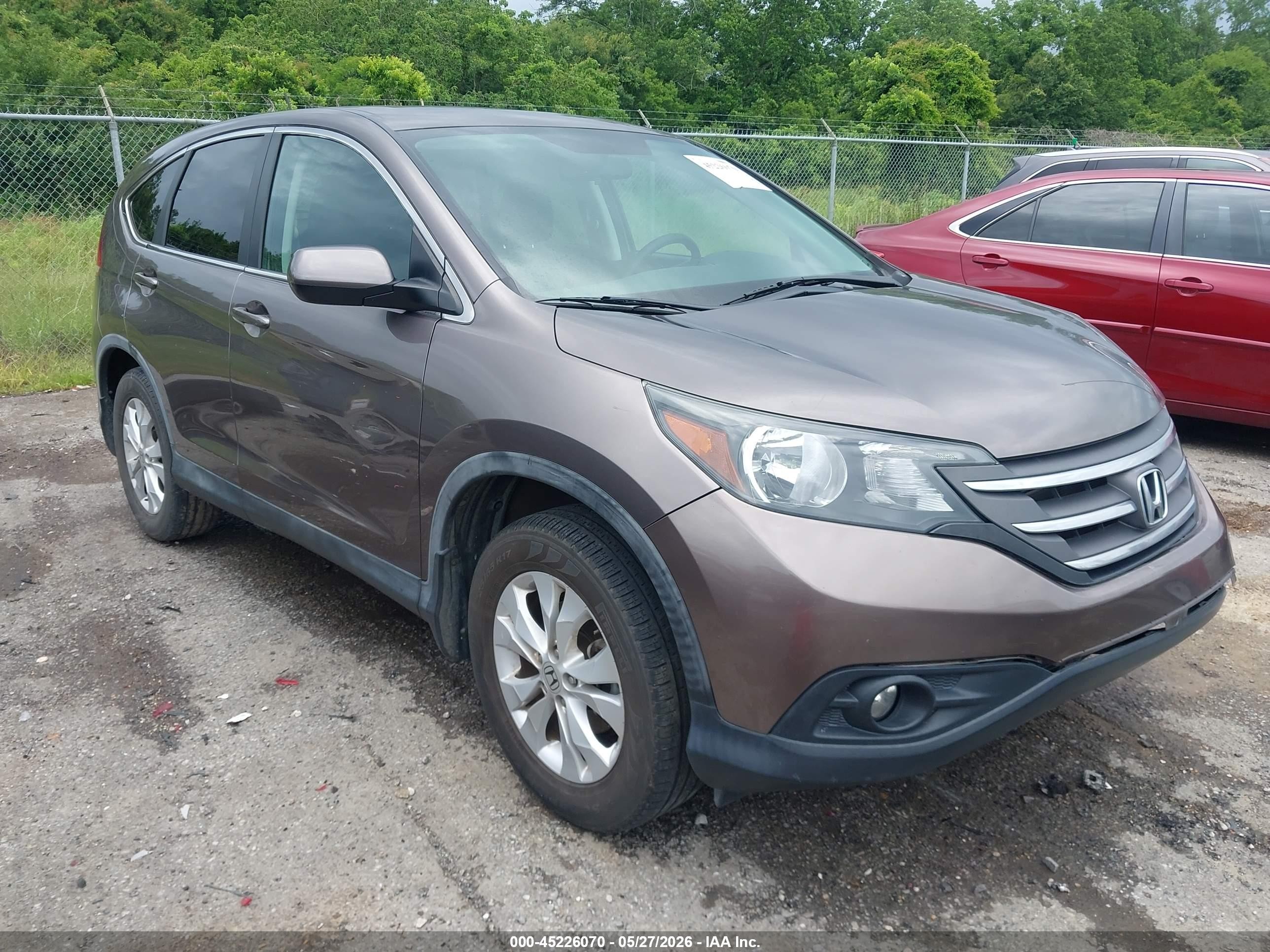 2014 Honda Cr-v Ex Brown vin: 3CZRM3H54EG704261