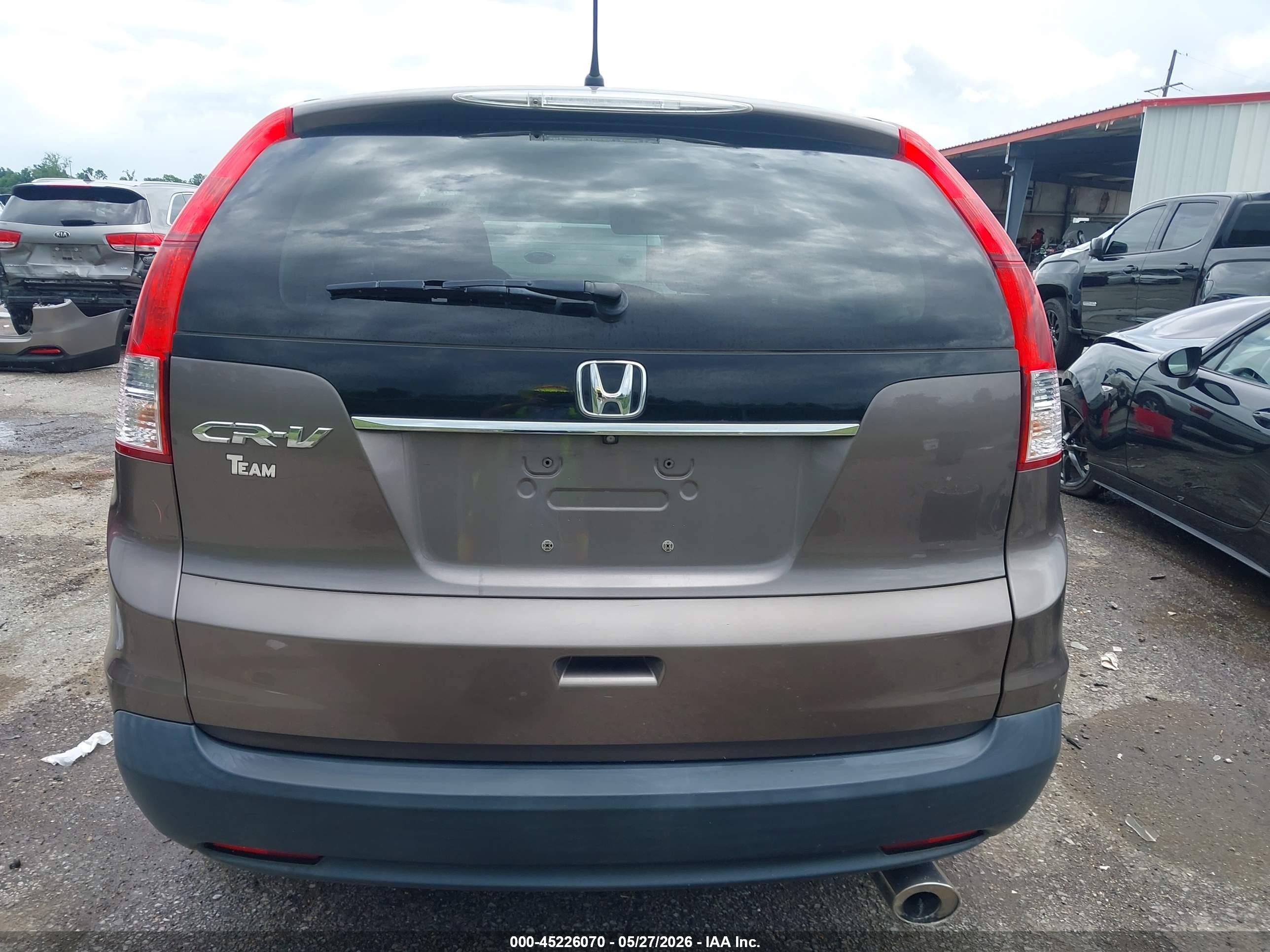 2014 Honda Cr-v Ex Brown vin: 3CZRM3H54EG704261