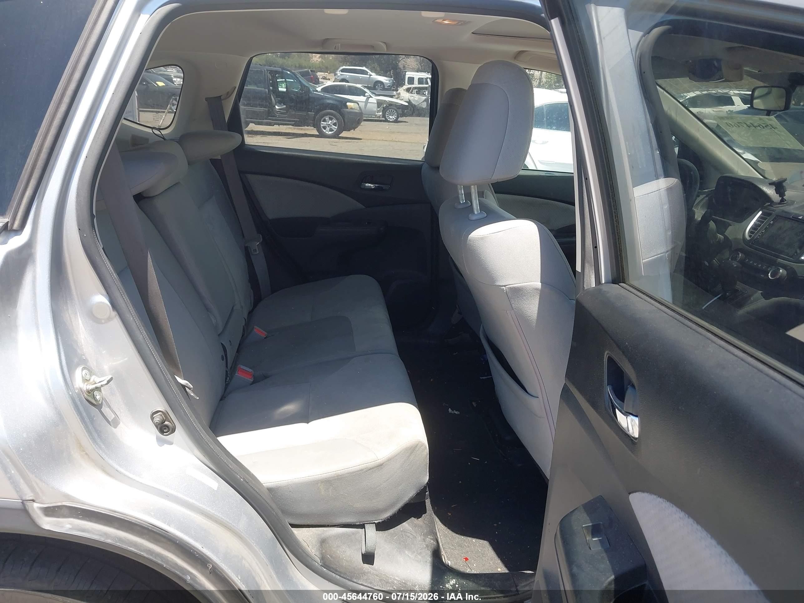 2015 Honda Cr-v Ex Silver vin: 3CZRM3H54FG701717