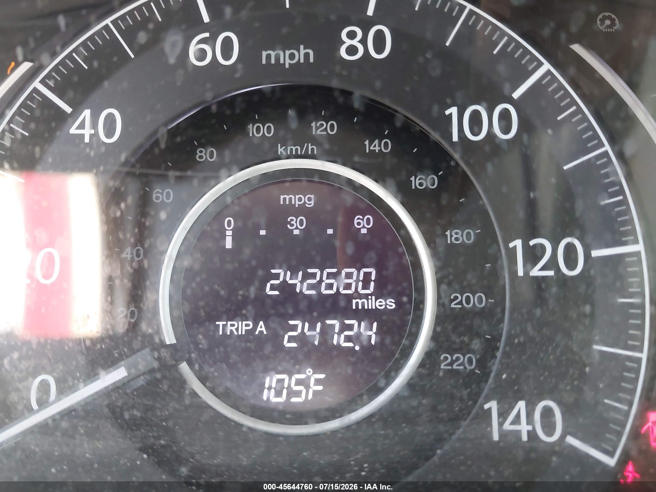 2015 Honda Cr-v Ex Silver vin: 3CZRM3H54FG701717