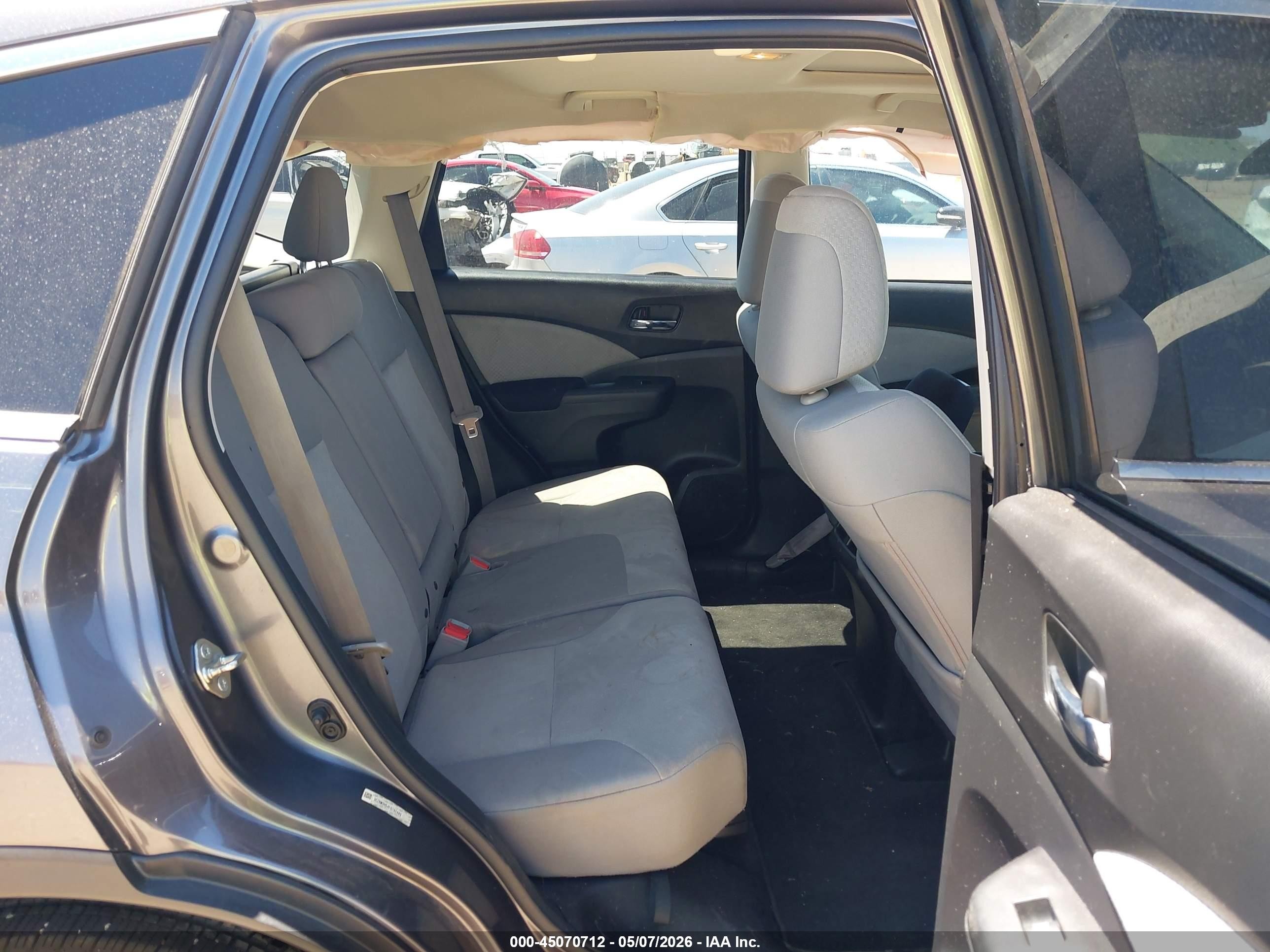 2015 Honda Cr-v Ex Серый vin: 3CZRM3H54FG702463