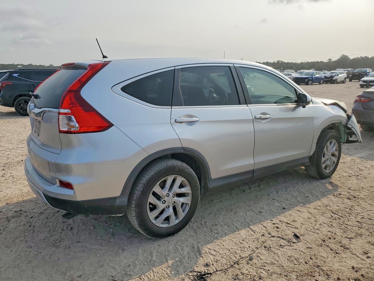 2015 Honda Cr-v Ex Silver vin: 3CZRM3H54FG702785