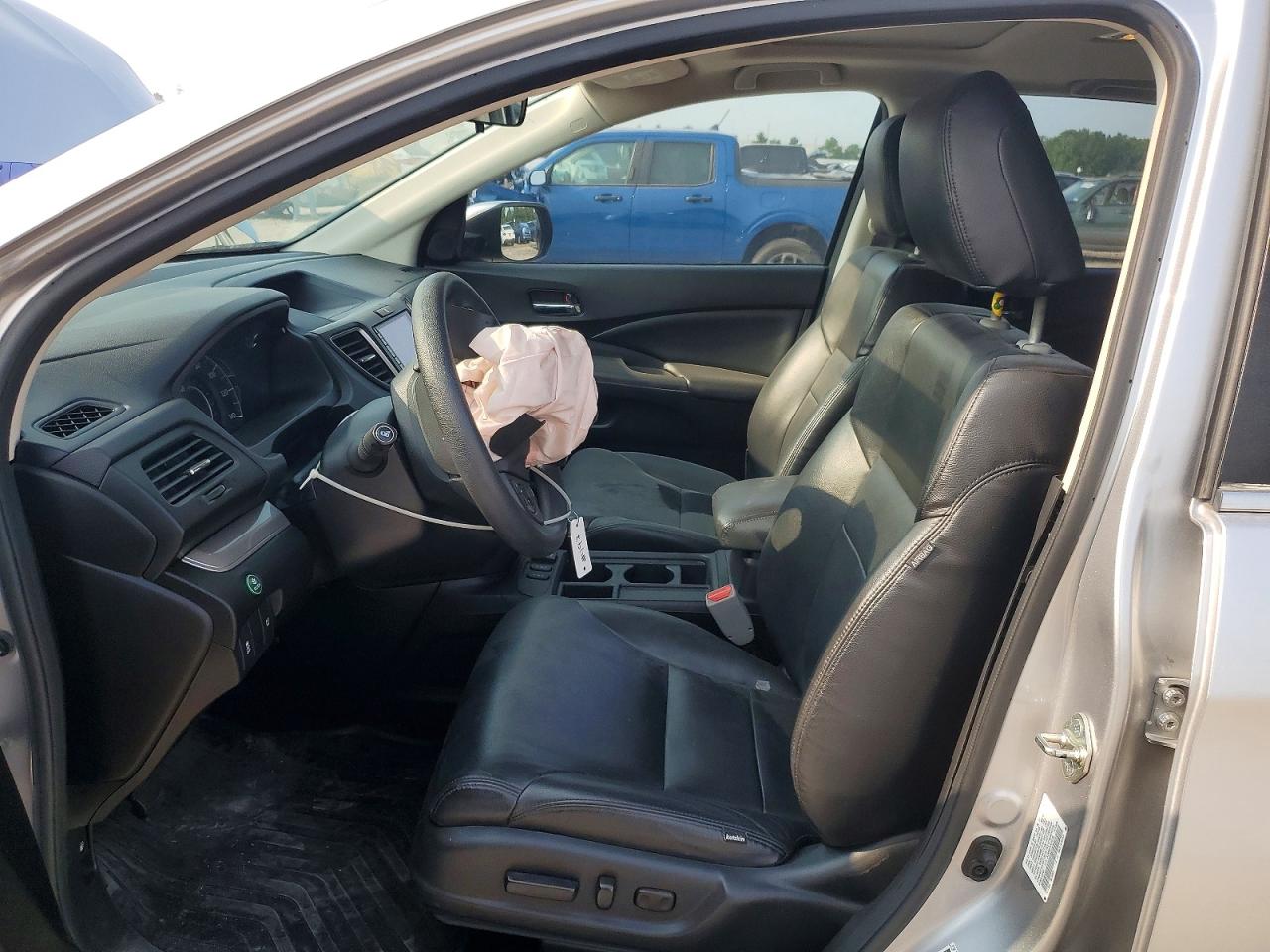 2015 Honda Cr-v Ex Silver vin: 3CZRM3H54FG702785