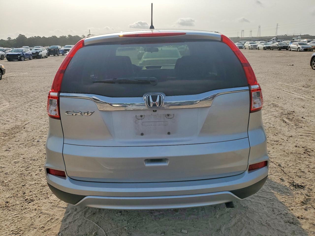 2015 Honda Cr-v Ex Silver vin: 3CZRM3H54FG702785