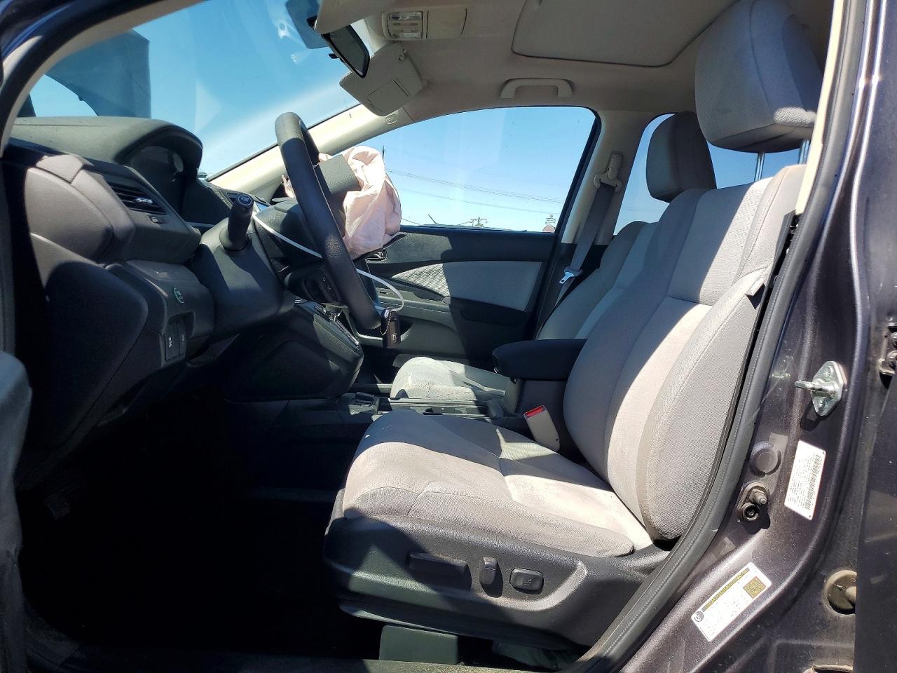 2015 Honda Cr-v Ex Gray vin: 3CZRM3H54FG704133