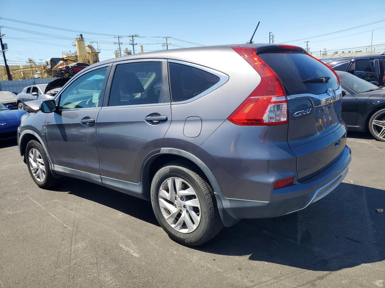 2015 Honda Cr-v Ex Gray vin: 3CZRM3H54FG704133